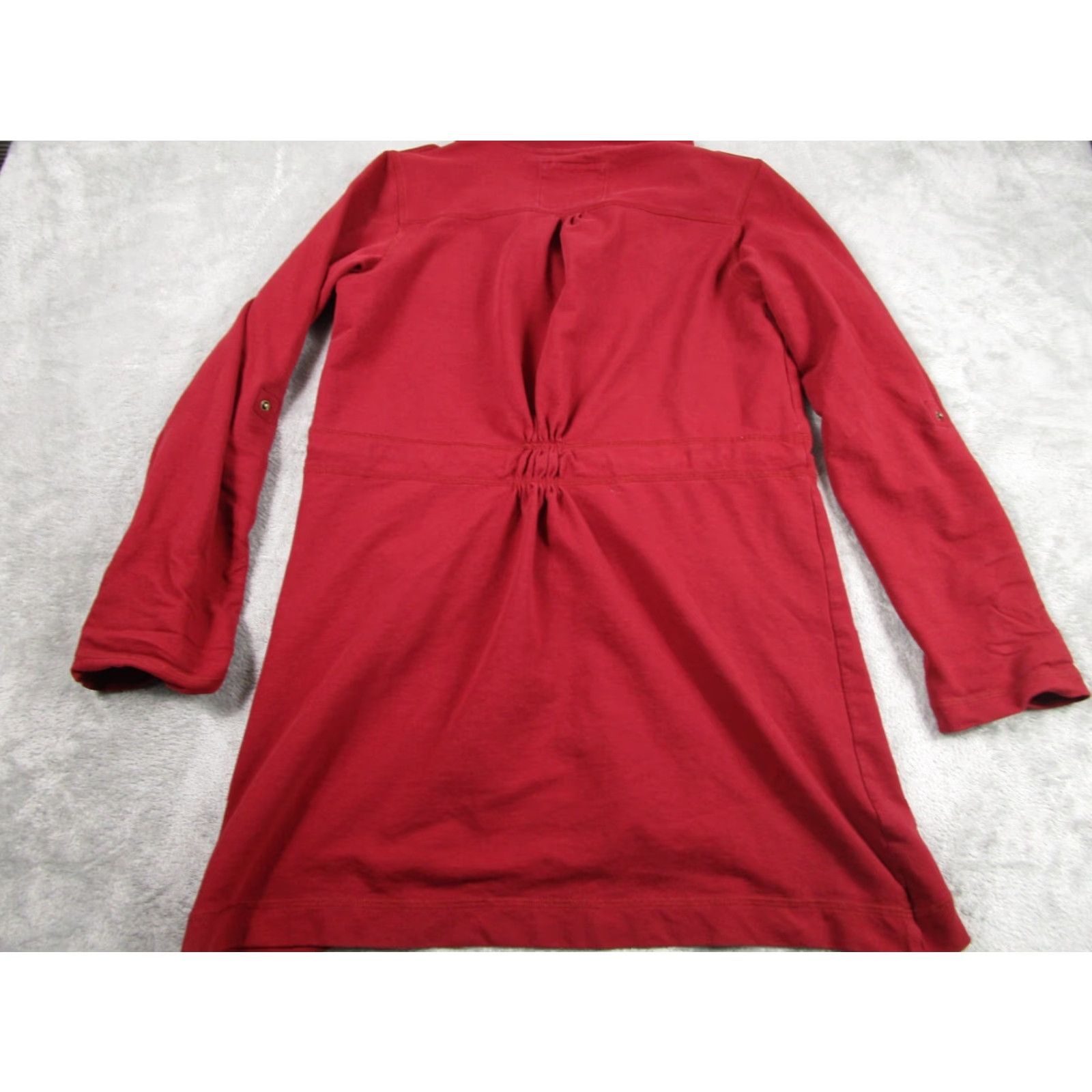 Vintage Blake Jacket Womens Large Black Button Up Roll Tab Sleeve Pockets Size M / US 6-8 / IT 42-44 - 6 Thumbnail