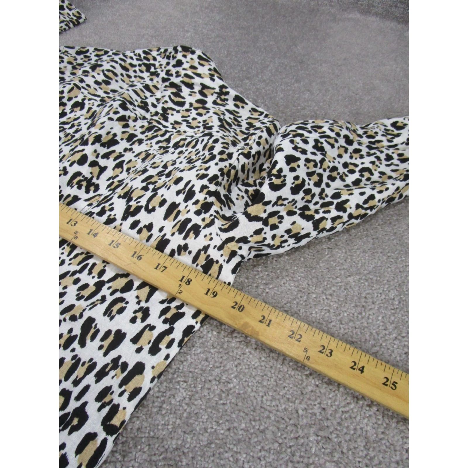 Vintage VINTAGE Chico'S Jacket Womens Medium White Animal Print Coton NEW Size M / US 6-8 / IT 42-44 - 5 Thumbnail