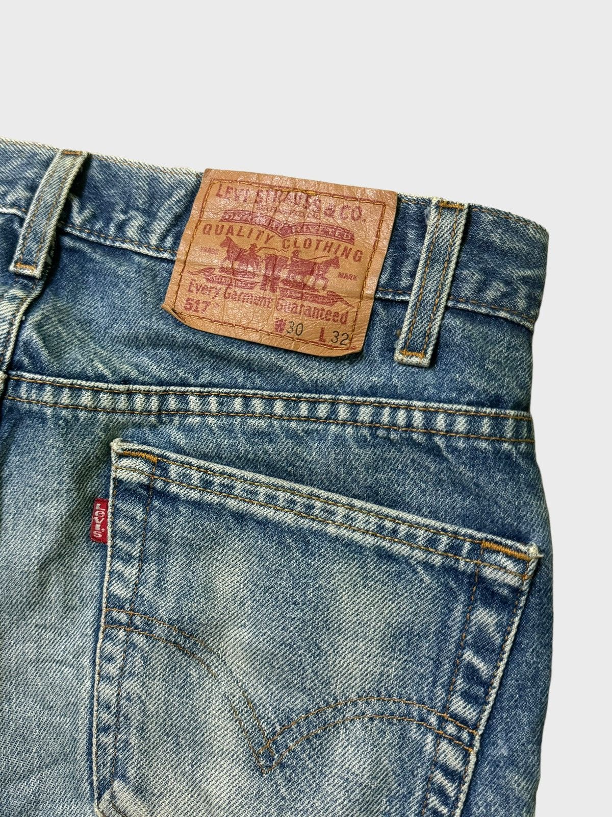 Levi's Vintage Levi's 517 Flared Bootcut Stonewash Jeans Size US 29 - 13 Thumbnail
