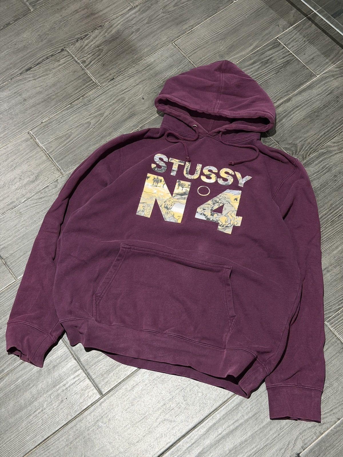 Stussy Stussy N4 Hoodie Size US XL / EU 56 / 4 - 1 Thumbnail