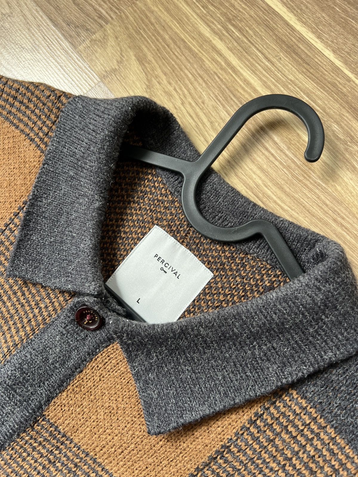 Percival Percival Men’s Knit Jacket Cardigan Size L Size US L / EU 52-54 / 3 - 5 Thumbnail