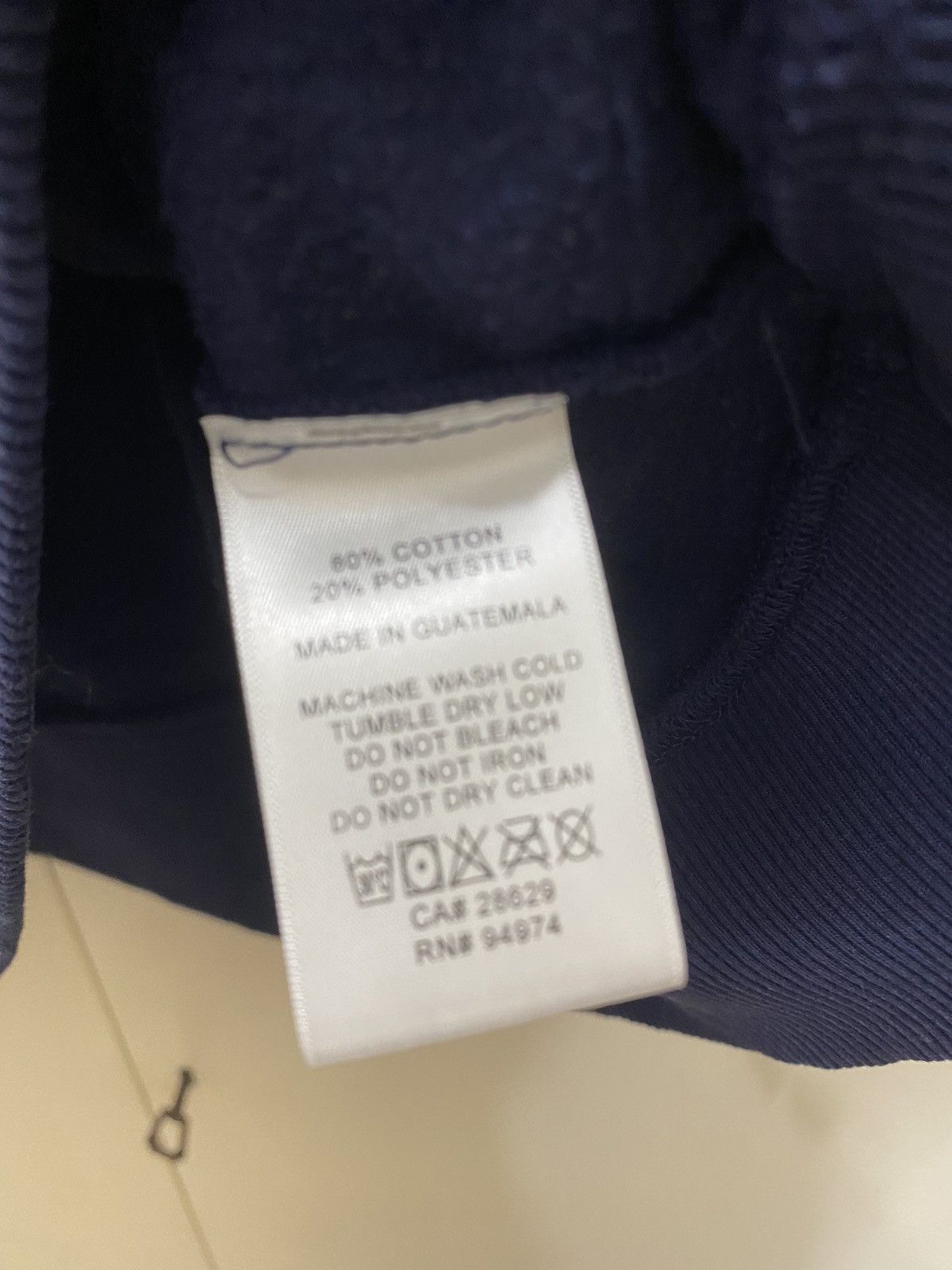 Stussy Stüssy Dadi sweatshirt, size XL, blue, with print, used Size US XL / EU 56 / 4 - 11 Thumbnail