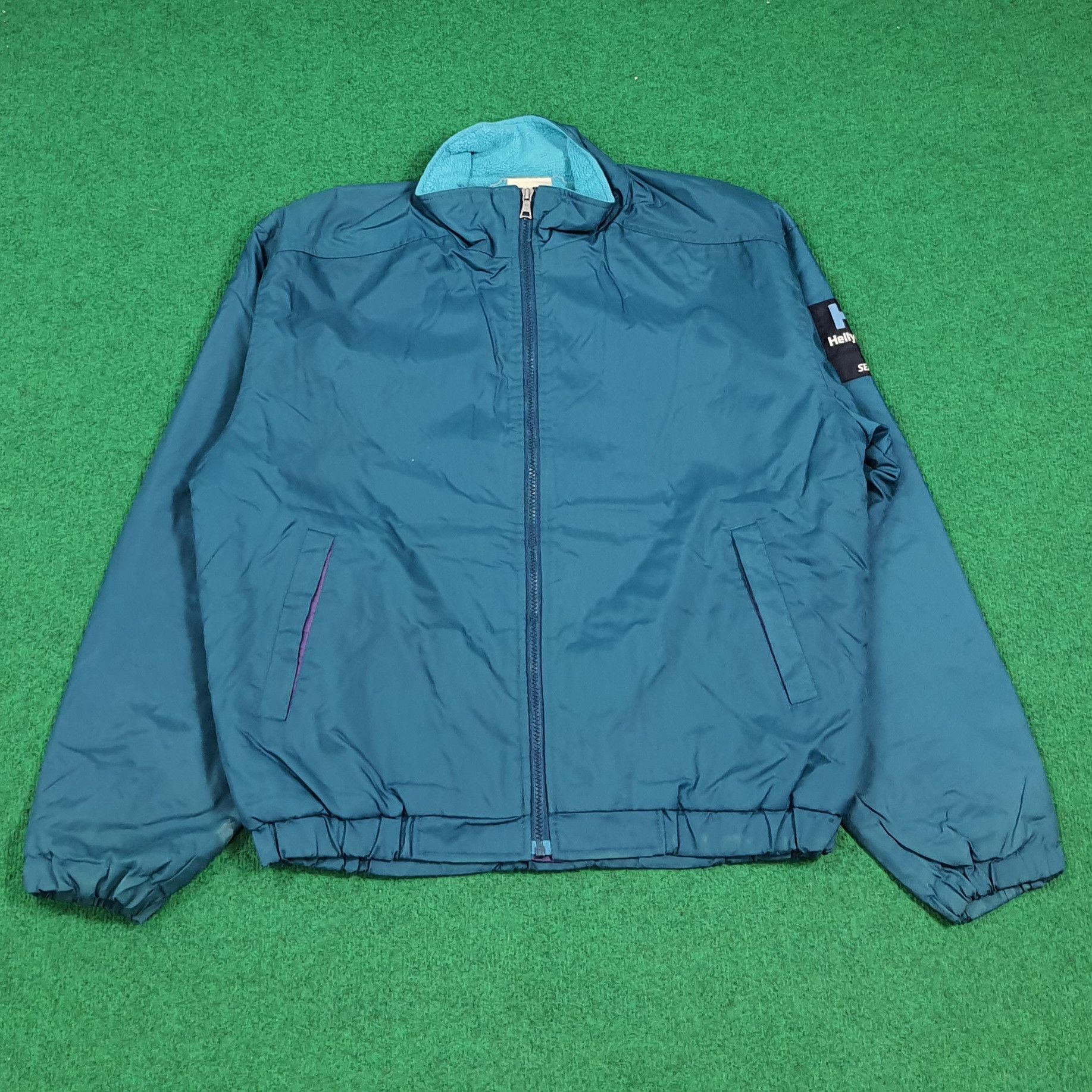 Helly Hansen Vintage Helly Hansen Fleece Custom Skull Jacket C286N23 Size US XL / EU 56 / 4 - 3 Thumbnail