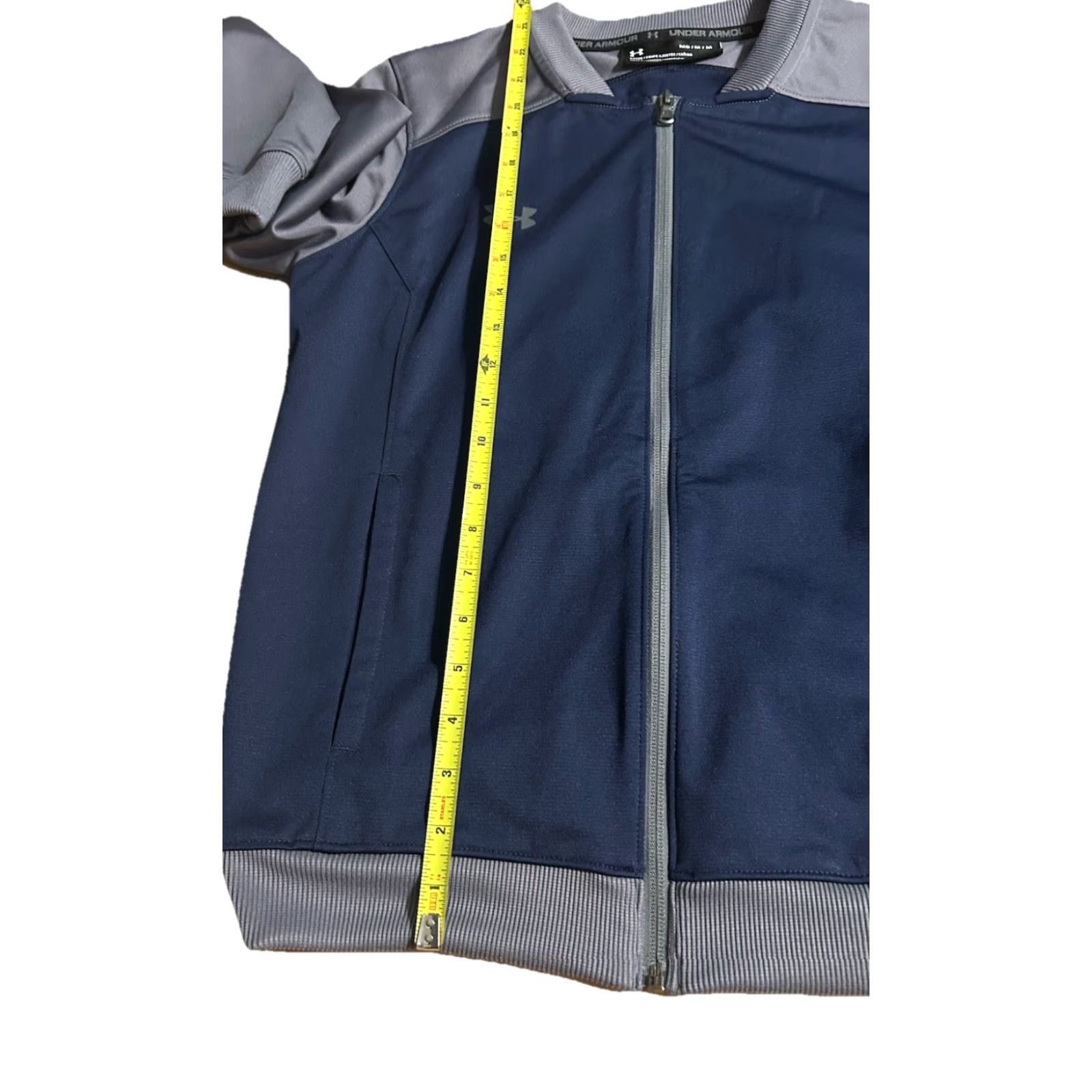 Under Armour Under Armour Challenger II Full Zip Track Jacket Women M Blue Gray Size M / US 6-8 / IT 42-44 - 7 Thumbnail