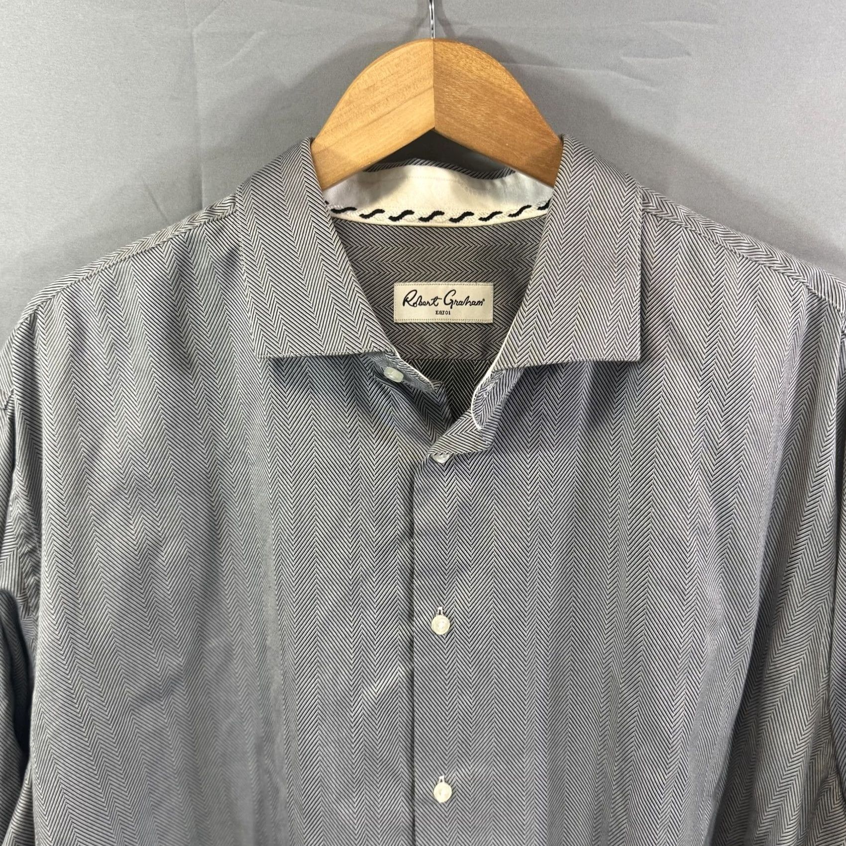 Robert Graham VINTAGE? No. Size US XXL / EU 58 / 5 - 3 Thumbnail