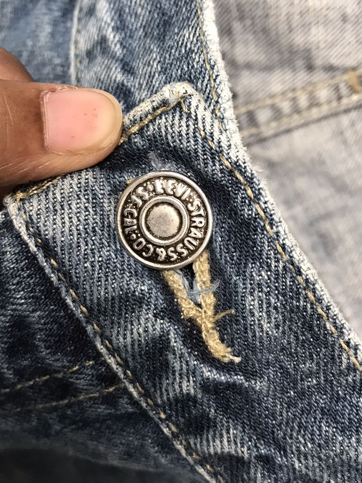 Levi's Vintage Levi’s 569 loose straight denim Size US 38 / EU 54 - 9 Thumbnail