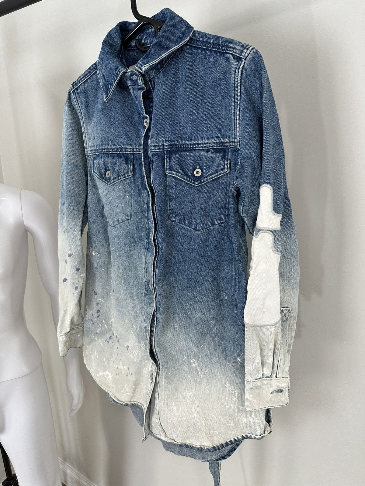 Off-White OFF White denim button shirt Size XS / US 0-2 / IT 36-38 - 2 Thumbnail