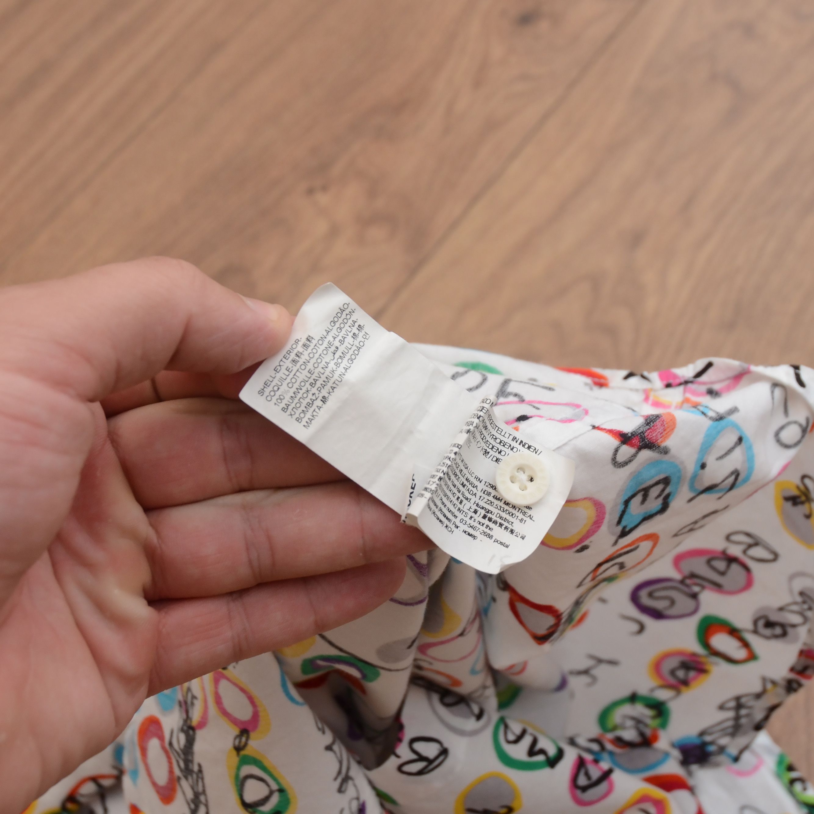 Desigual Desigual Size S Colorful Shirt Regular White Multicolors Size US S / EU 44-46 / 1 - 12 Thumbnail