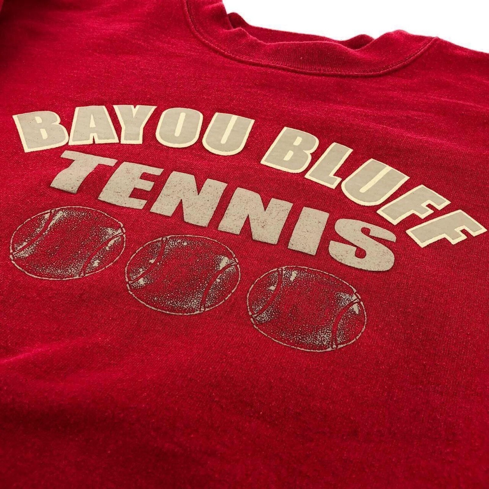 Hanes × Vintage Bayou Bluff Tennis crewneck sweatshirt Y2K 2000s vintage Size US M / EU 48-50 / 2 - 2 Thumbnail
