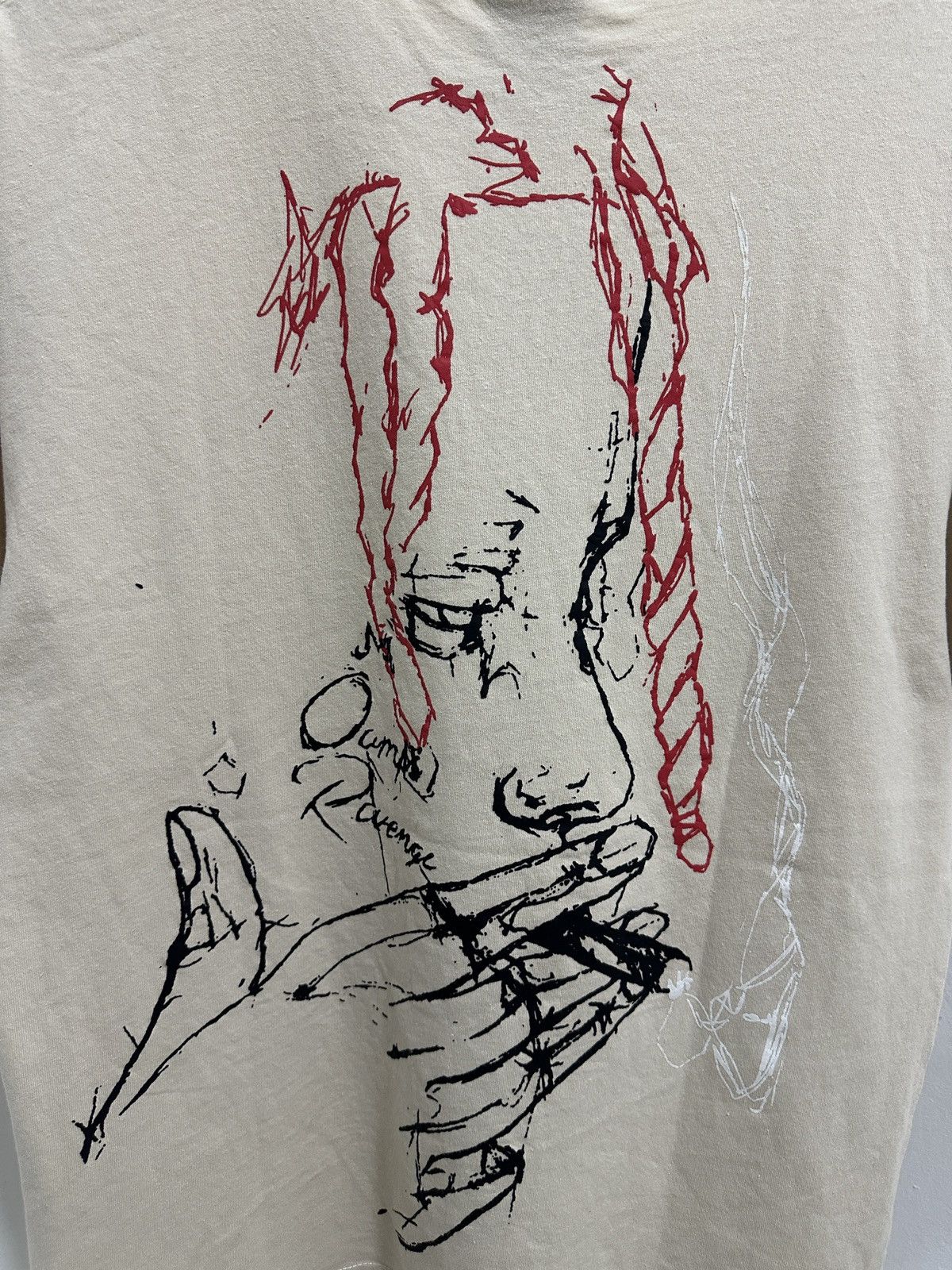 Revenge × Trippie Redd Revenge X Trippie Red Smoking Tshirt Size US M / EU 48-50 / 2 - 4 Thumbnail