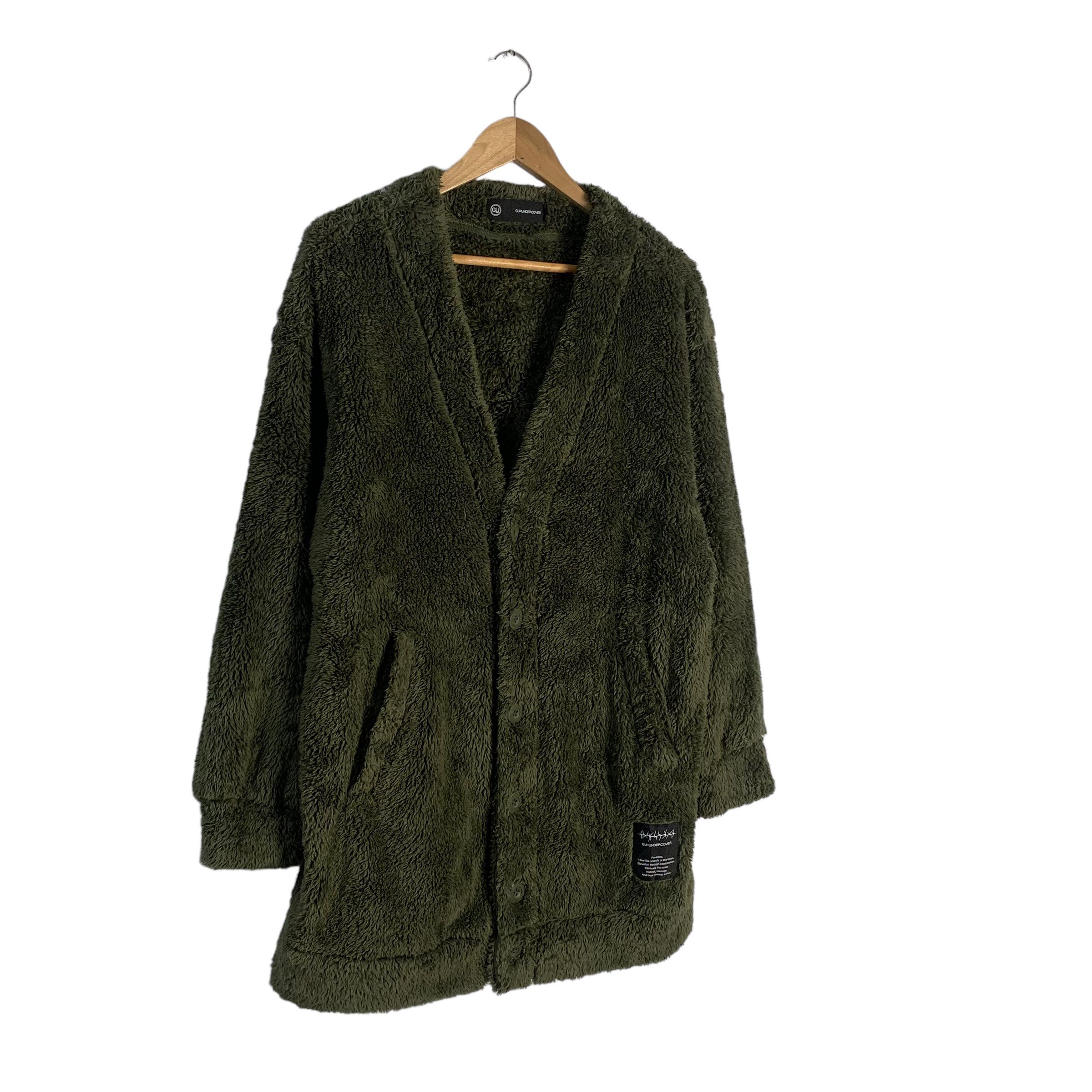 GU × Undercover GU x Undercover Fleece Cardigan Jacket Size US S / EU 44-46 / 1 - 2 Thumbnail
