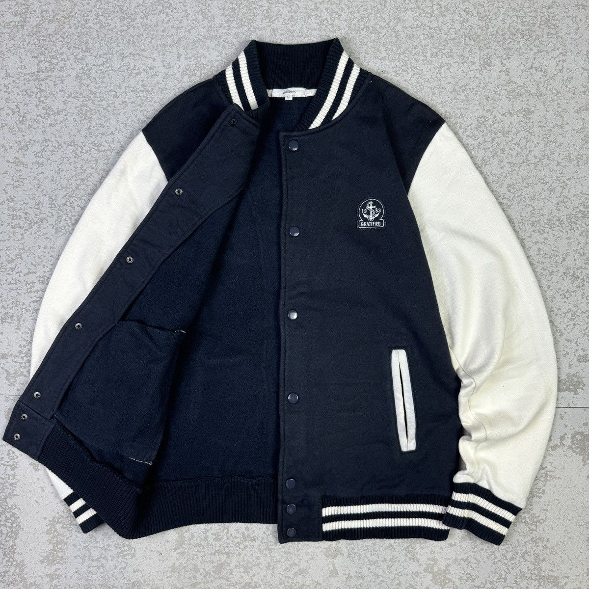 Japanese Brand Japanese Brand availbasic Varsity Jacket Size US L / EU 52-54 / 3 - 4 Thumbnail