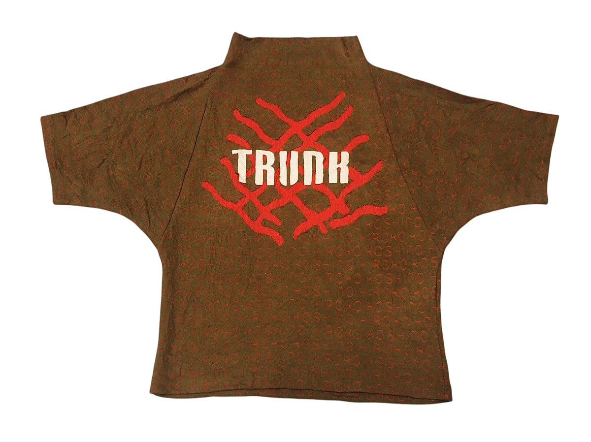 Hiroko Koshino Homme × Japanese Brand Trunk Hiroko Koshino crop top turtleneck Size S / US 4 / IT 40 - 3 Thumbnail