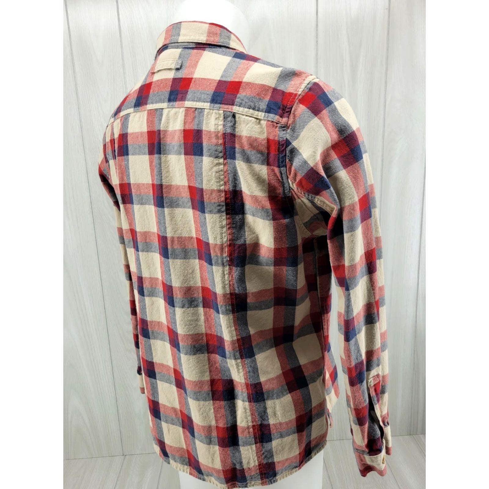Vintage Duluth Men's L Flannel Button-Down Shirt Red Plaid Hunting Outdoors Banter Size US L / EU 52-54 / 3 - 5 Thumbnail