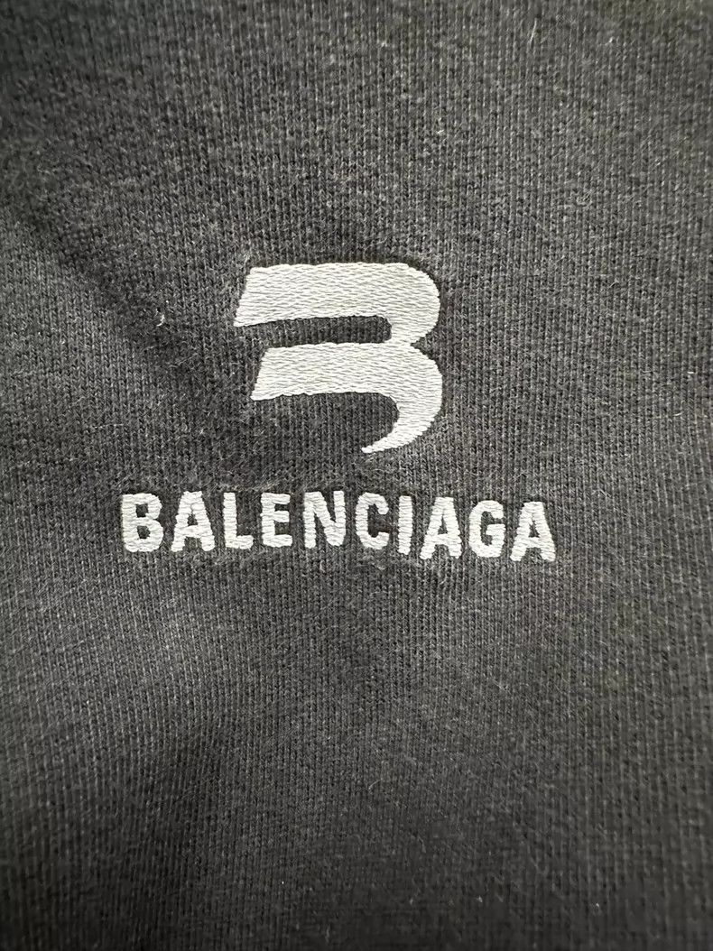 Balenciaga Balenciaga FW22 striped Logo printed hooded casual long sl Size US M / EU 48-50 / 2 - 3 Thumbnail