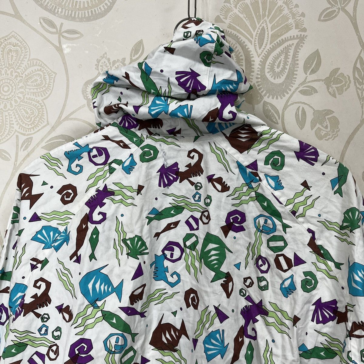 Ellesse × Vintage Vintage Ellesse Over Printed Hoodie Size M / US 6-8 / IT 42-44 - 18 Thumbnail