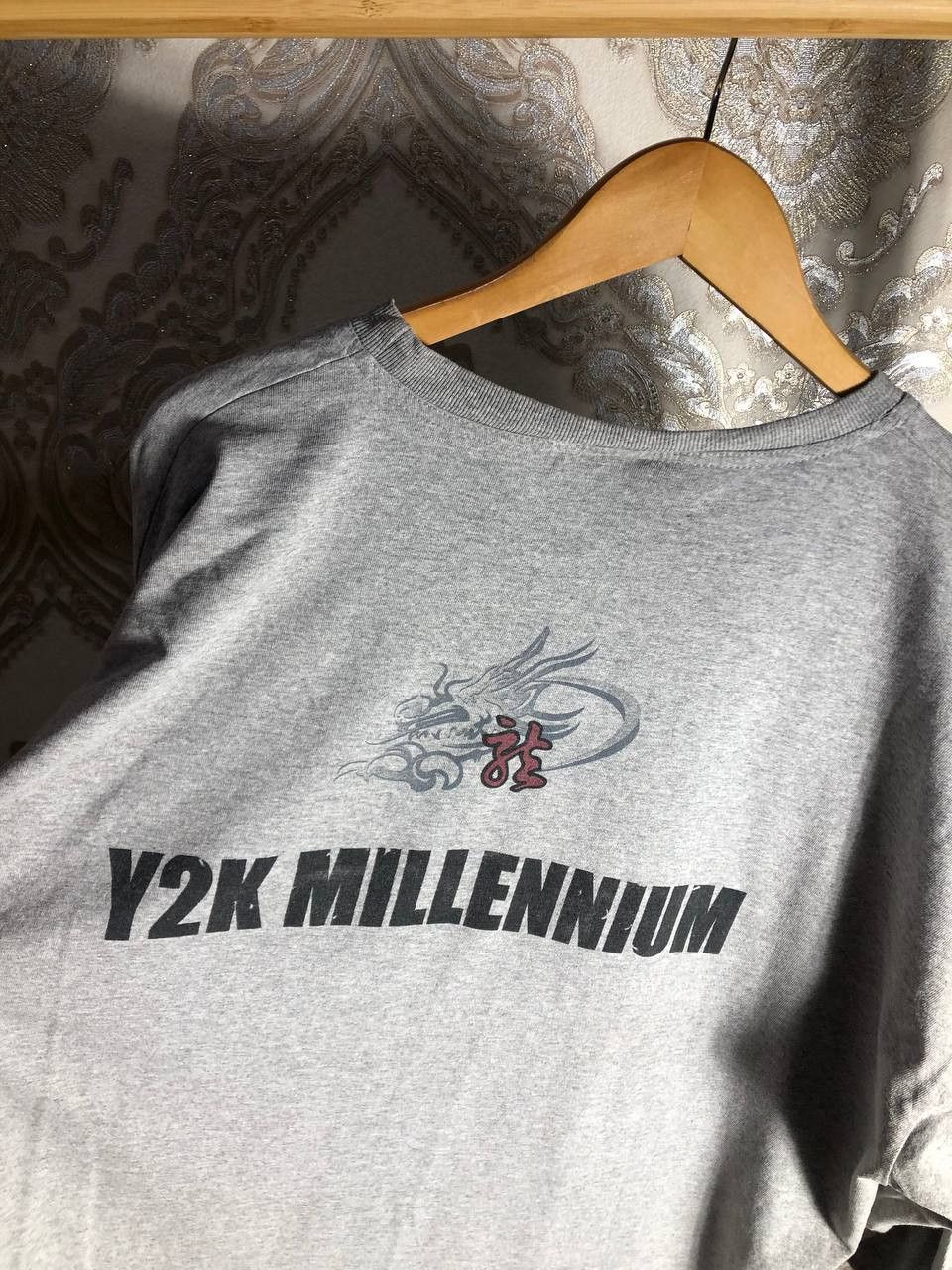Japanese Brand Vintage Dragon Y2K Long Sleeve Retro T-shirt Japan 90s Size US XXL / EU 58 / 5 - 5 Thumbnail