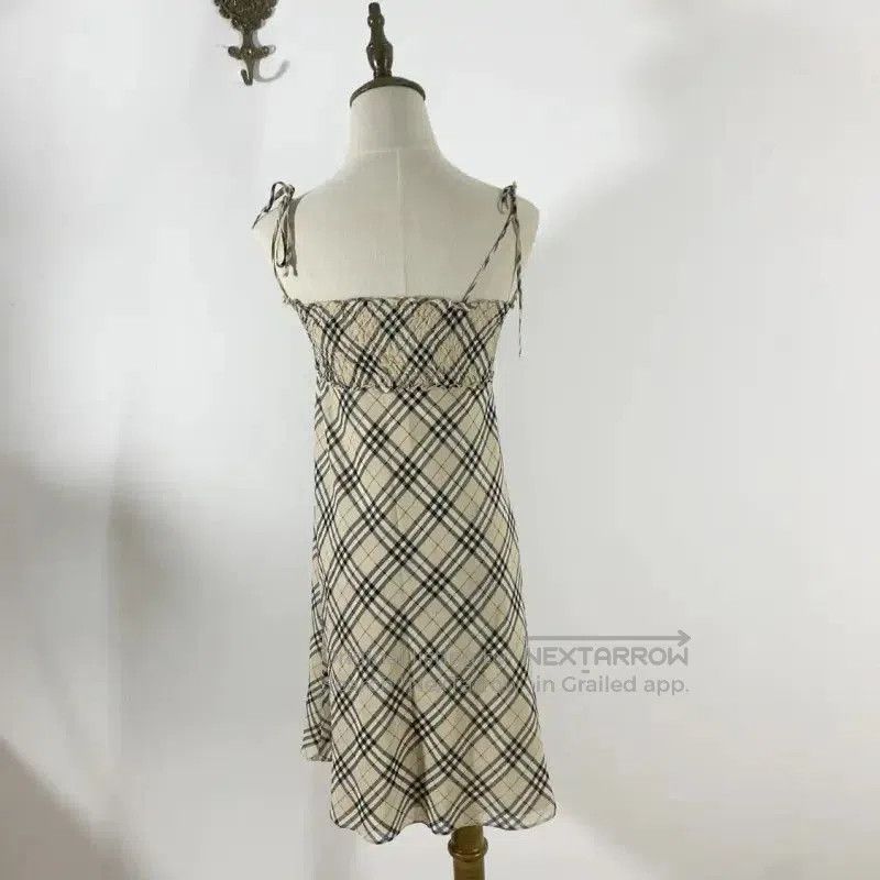 Burberry Burberry Khaki Cotton Women's Dress. Size S / US 4 / IT 40 - 3 Thumbnail