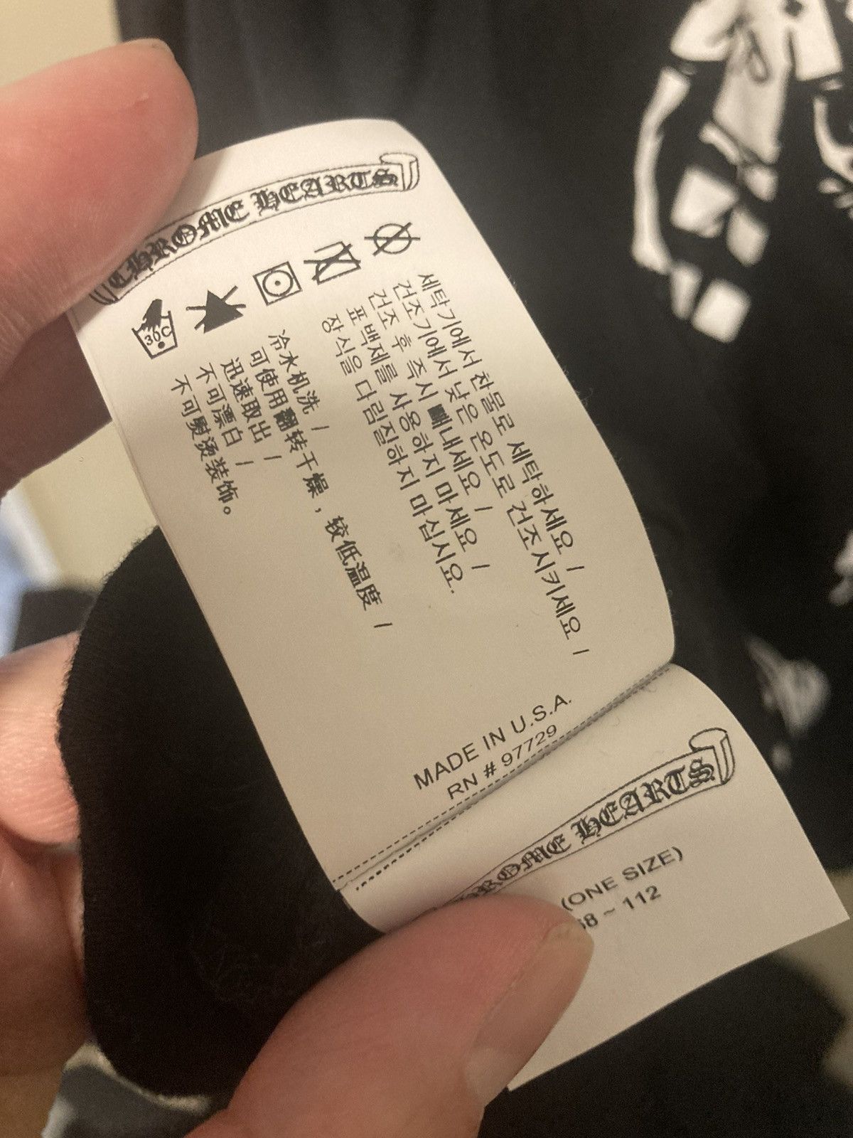 Chrome Hearts Chrome hearts 1 of 1 matty boy patchwork LS Tee fit like xxl Size US XXL / EU 58 / 5 - 7 Thumbnail