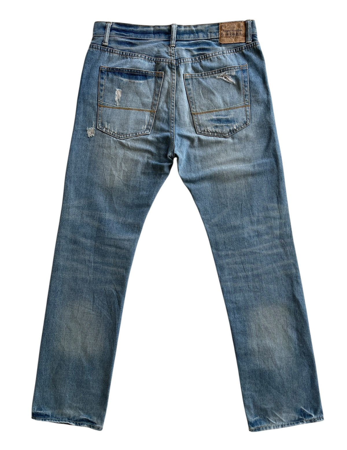 Abercrombie & Fitch Vintage Abercrombie & Fitch New York Distressed Denim Size US 34 / EU 50 - 6 Thumbnail