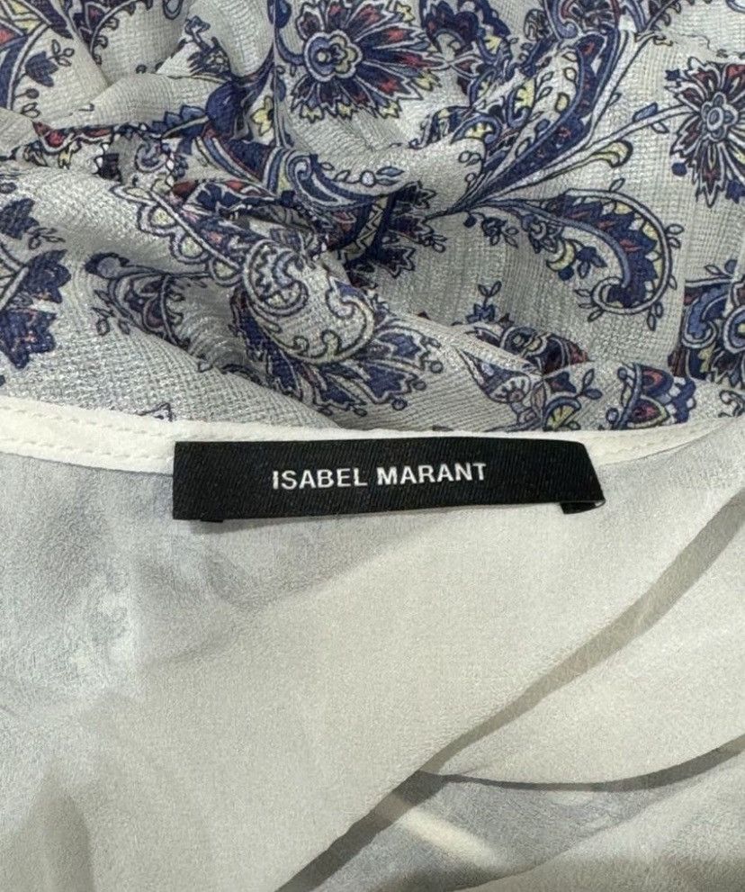 Isabel Marant ISABEL MARANT Norja Paisley Print Midi Dress Size XS / US 0-2 / IT 36-38 - 5 Thumbnail