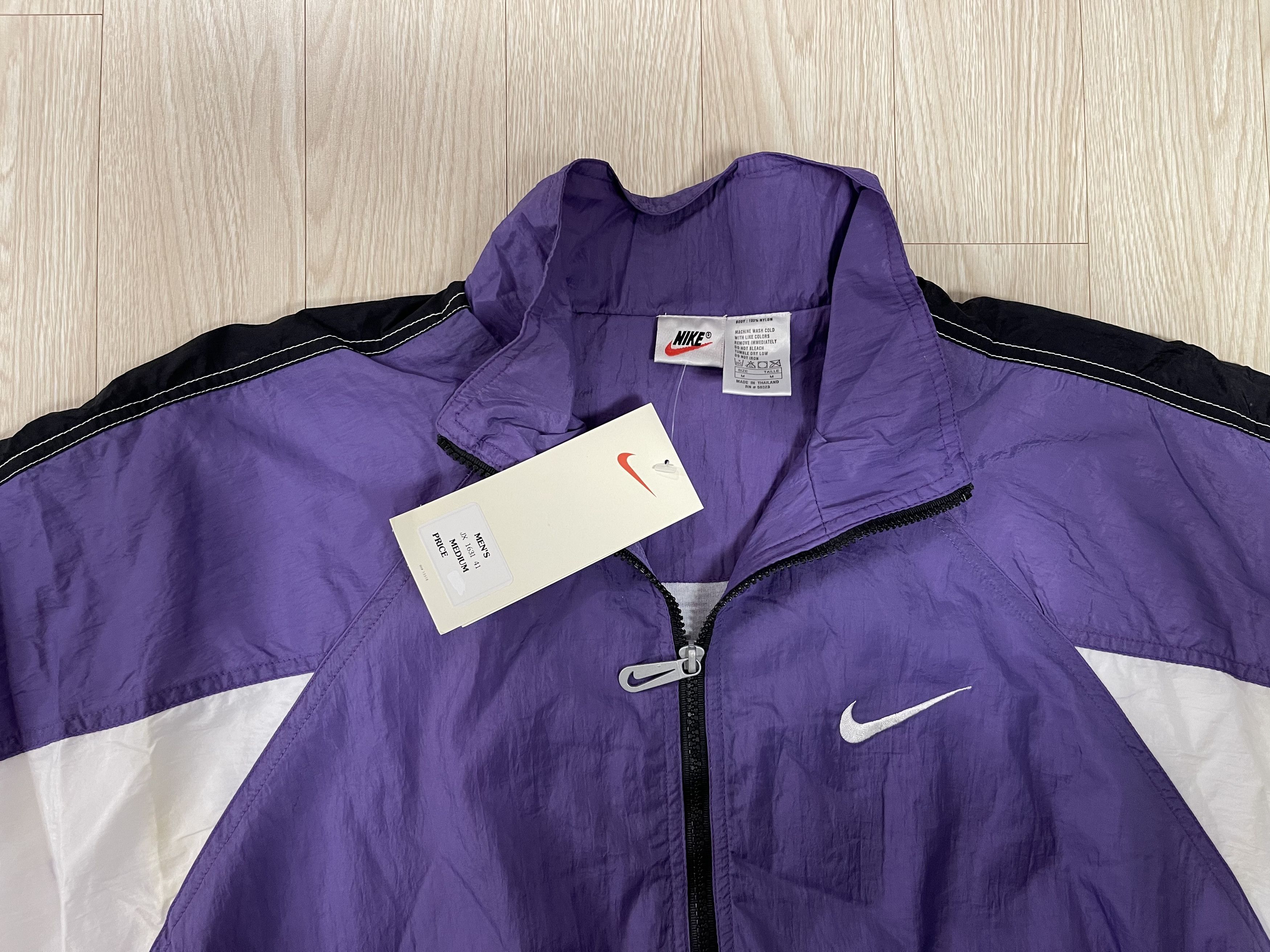 Nike Nike Red Tag 90’s Vintage Nylon Jacket Size US M / EU 48-50 / 2 - 2 Thumbnail