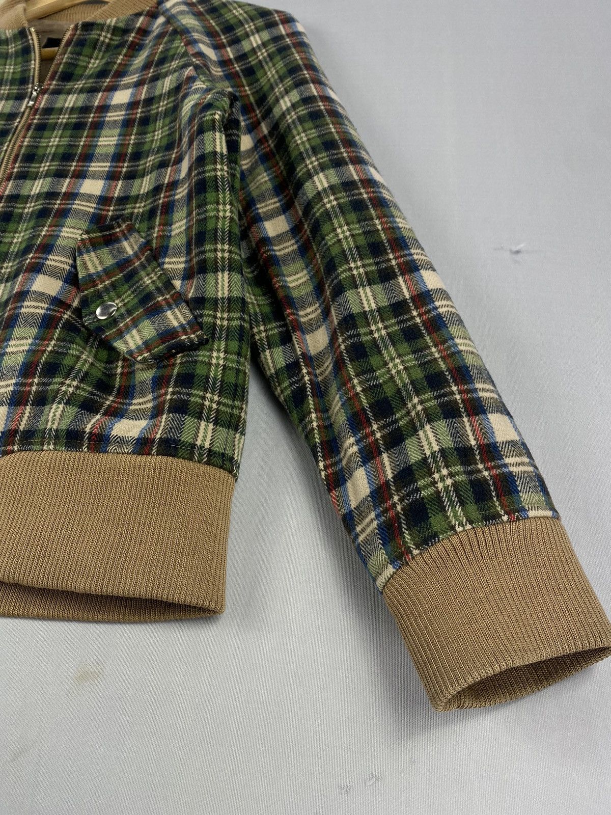 Japanese Brand Japanese Brand Zipper Wool Jacket By As Know As Size US XXS / EU 40 - 3 Thumbnail