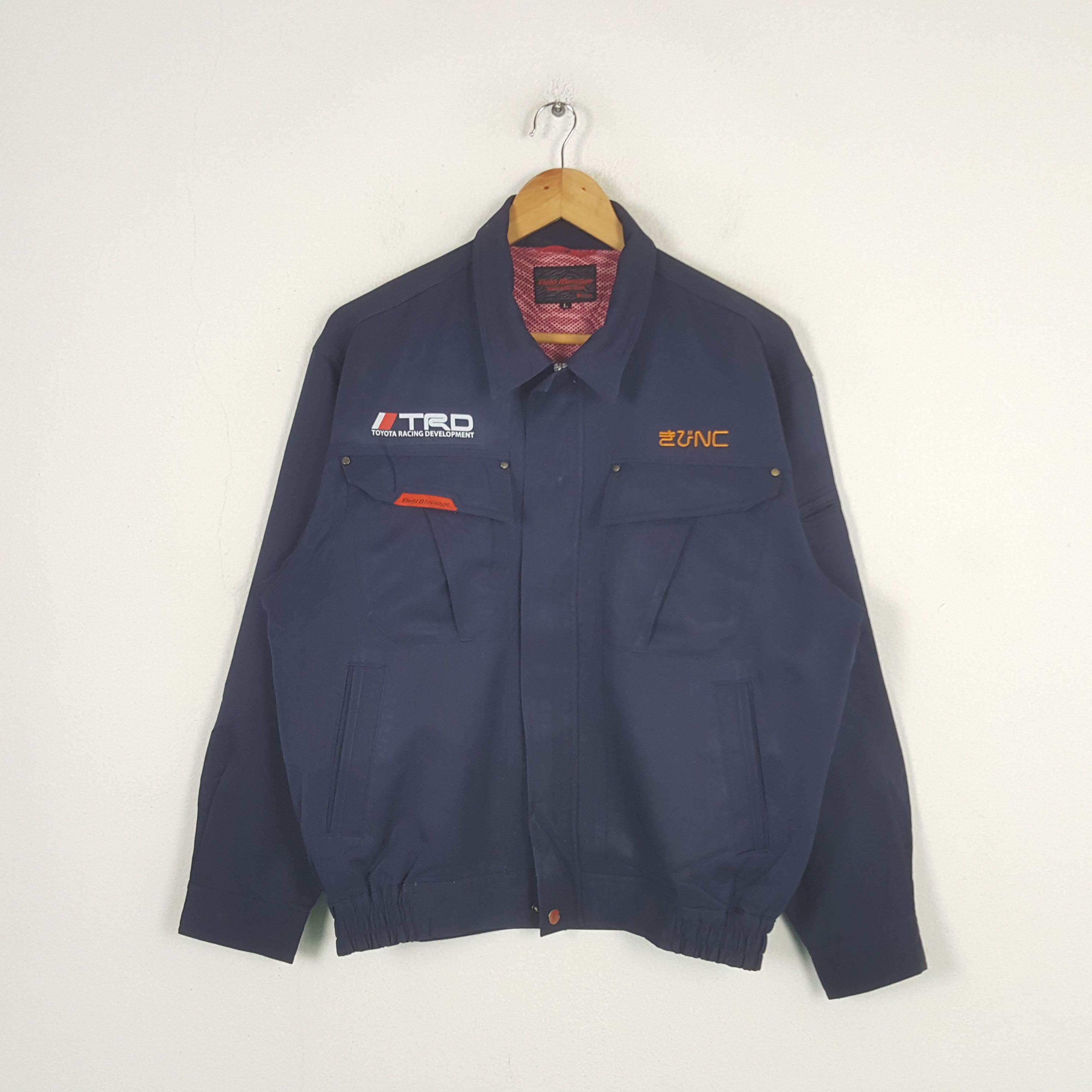 Japanese Brand × Vintage Vintage Toyota Racing Development TRD Custom Jacket C284N17 Size US L / EU 52-54 / 3 - 3 Thumbnail