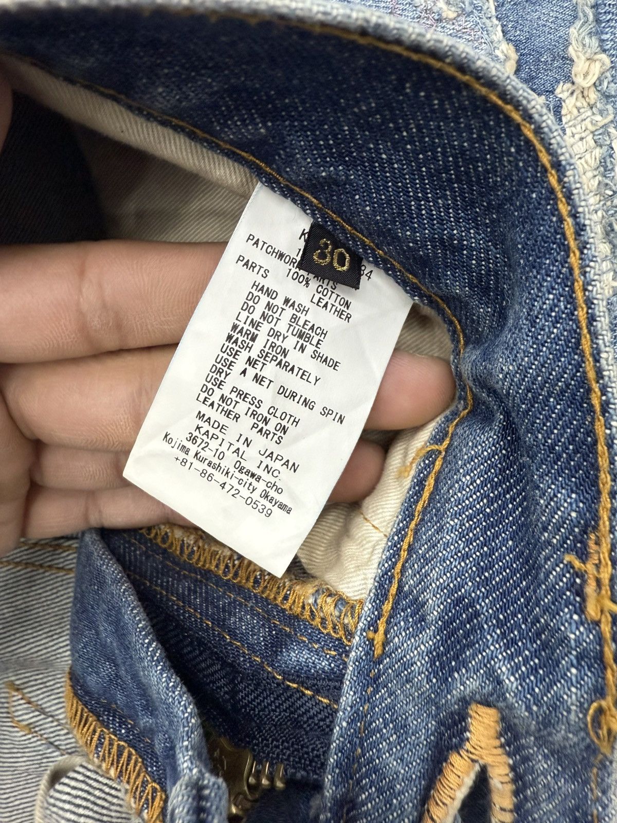 Kapital Kapital crazy dixie flared jeans Size US 30 / EU 46 - 6 Thumbnail