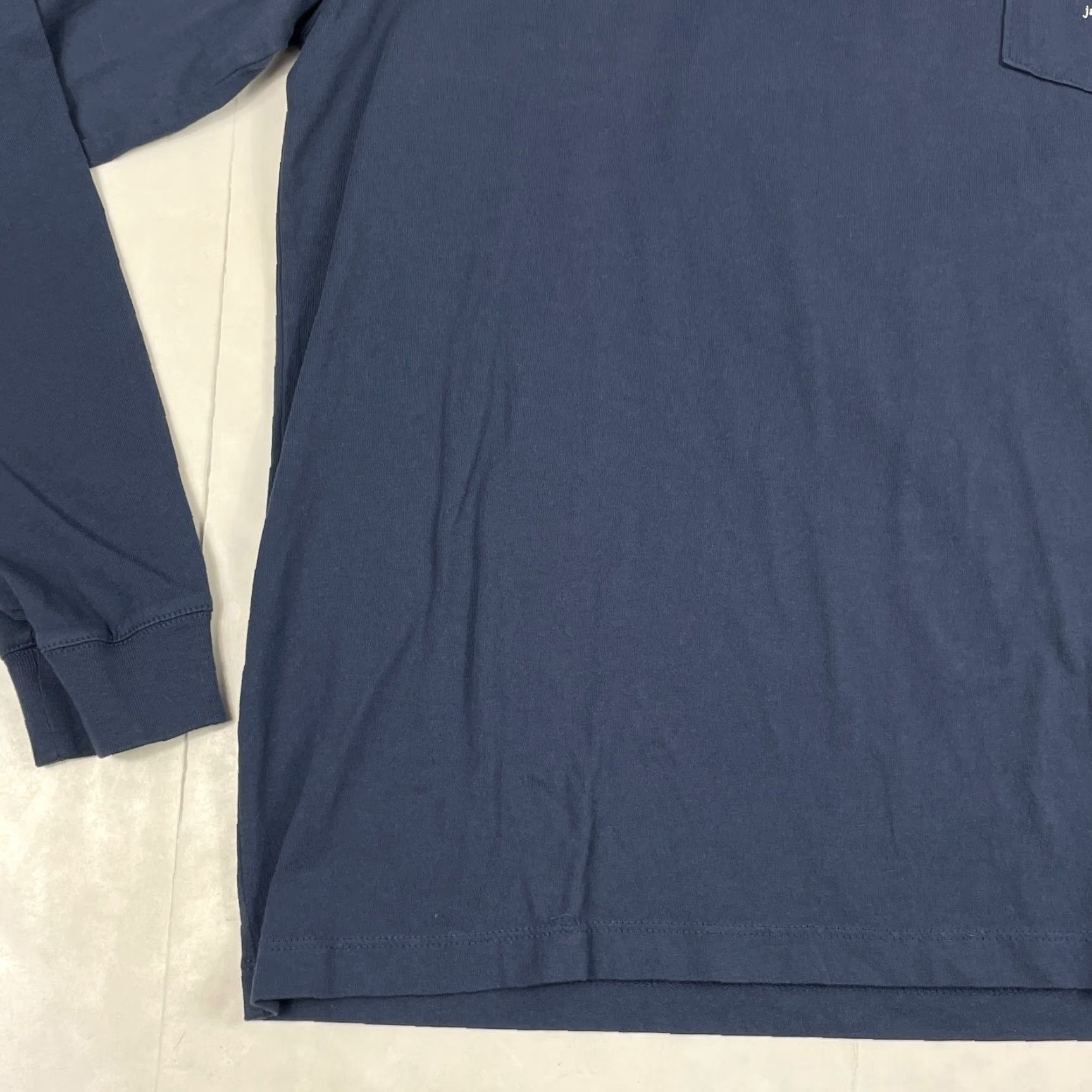 Vineyard Vines VINTAGE Vineyard Vines Shirt Mens Small Blue Long Sleeve Crew Neck Fishing Boating Whale Mens Regular Blue Shirt Whale Logo Ocean Outdoor 90s Size US S / EU 44-46 / 1 - 5 Thumbnail