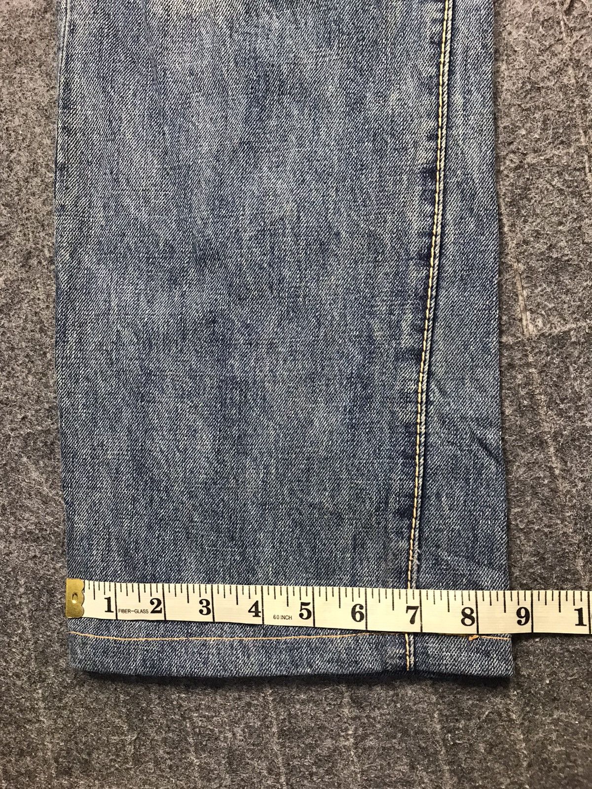 Japanese Brand Blue Way Nippon Faded Indigo Denim Fits Size 31 Size US 31 - 14 Thumbnail