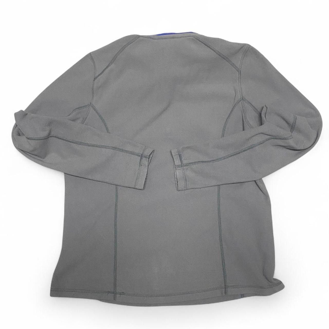 The North Face Y2K the North face light grey/ purple fleece quarter zip up Size M / US 6-8 / IT 42-44 - 4 Thumbnail
