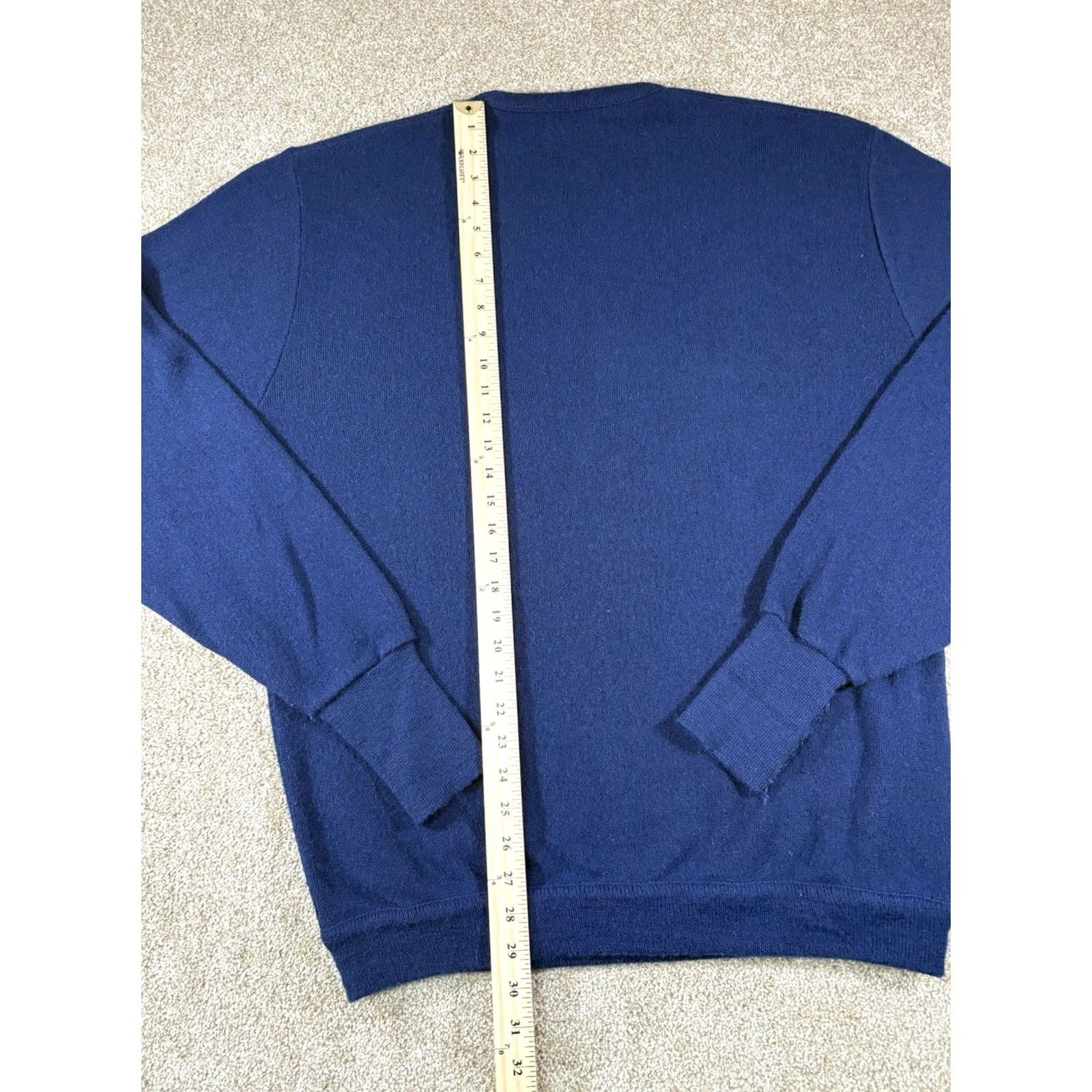 Izod VINTAGE Izod Lacoste Sweater Blue V-Neck Pullover Tall XL TLT Men’s Pullover Casual Business Size US XL / EU 56 / 4 - 7 Thumbnail