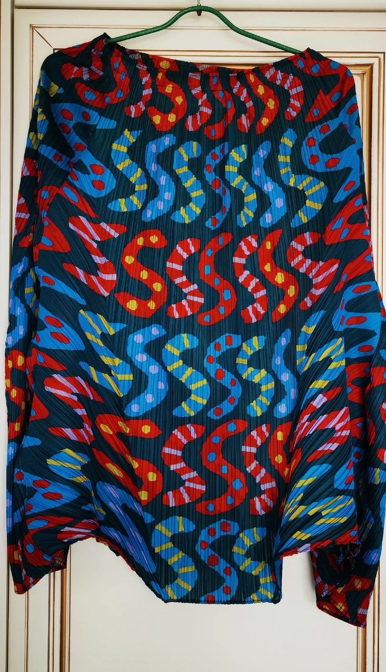 Issey Miyake Little snake skirt