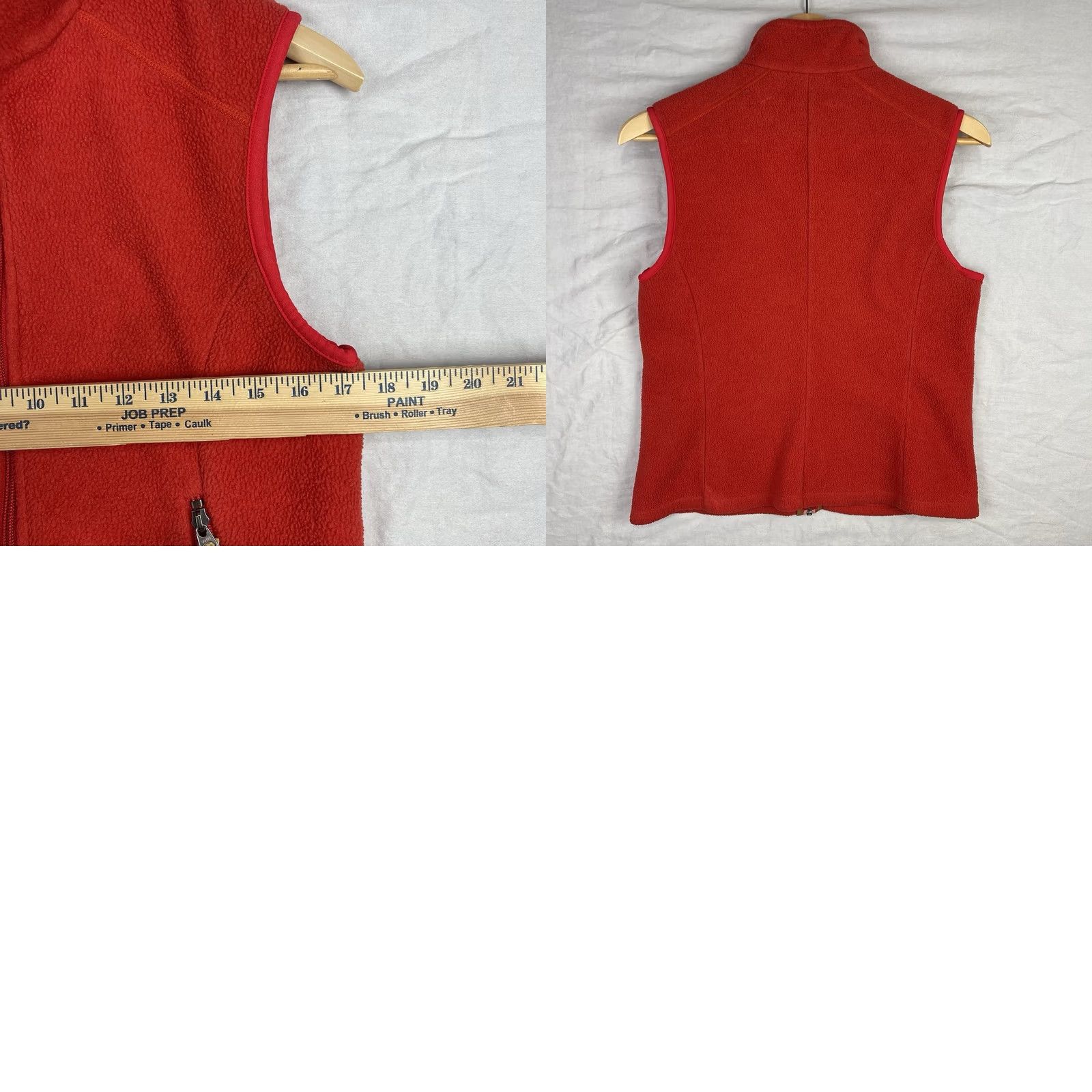 Patagonia VINTAGE Patagonia Synchilla Vest Womens Medium Red Full Zip Fleece Outdoors Size M / US 6-8 / IT 42-44 - 8 Thumbnail