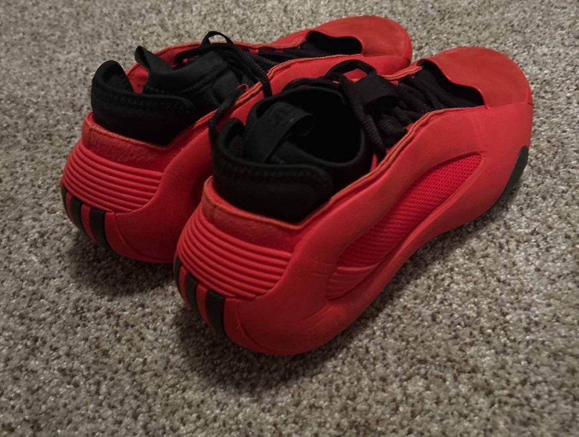 Adidas Harden 8 Lux Red Size US 10 / EU 43 - 1 Thumbnail