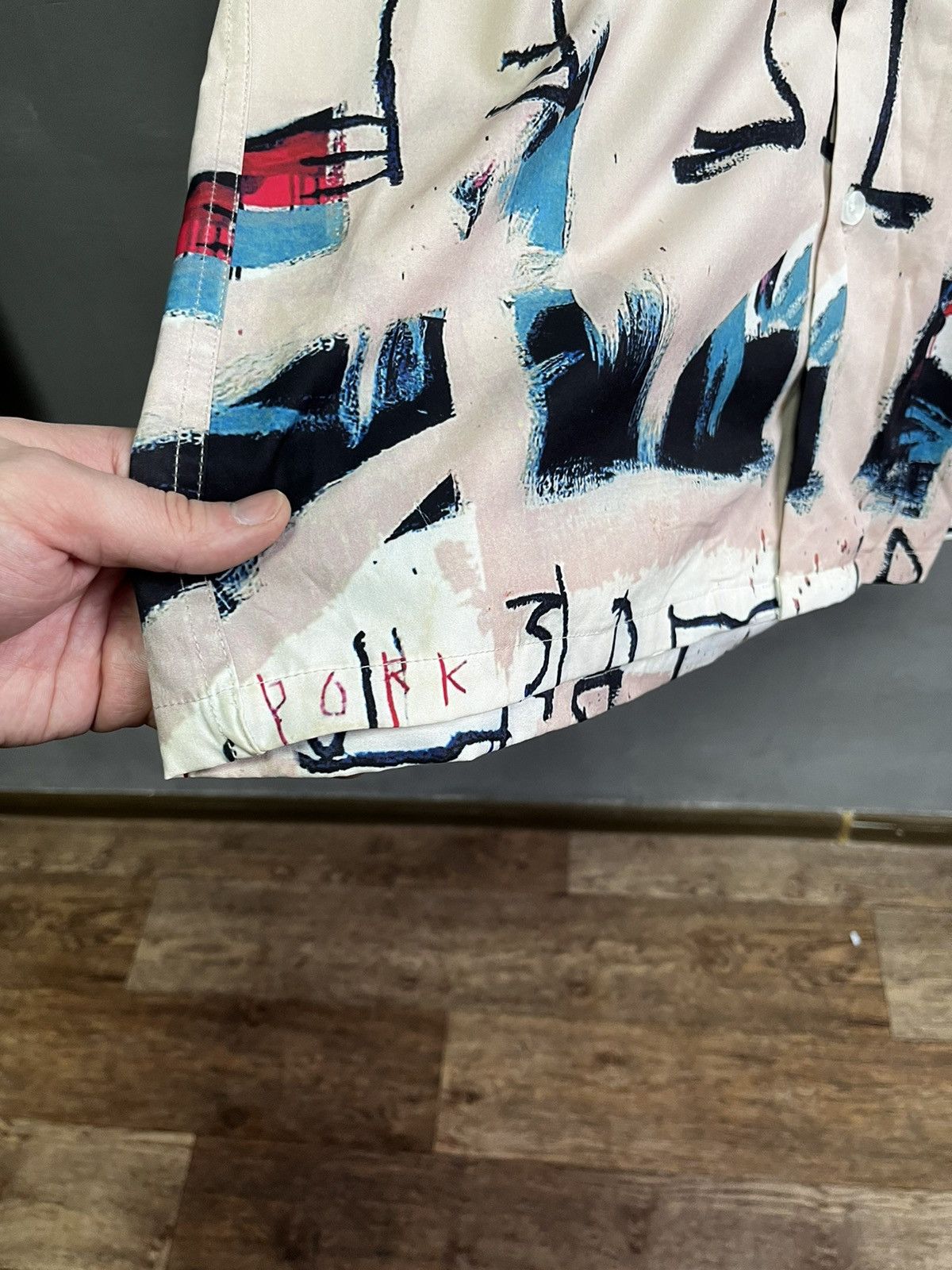 Japanese Brand × Wacko Maria Wacko Maria Basquiat Hawaiian shirt L under the water one Size US L / EU 52-54 / 3 - 9 Thumbnail