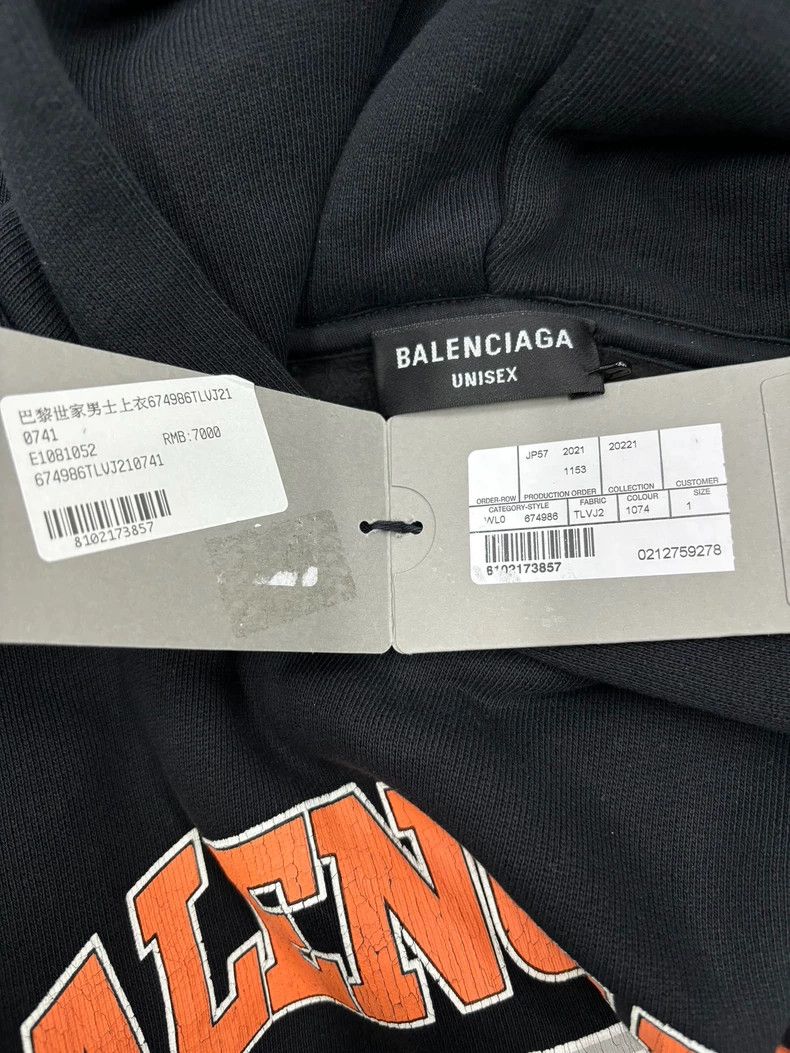 Balenciaga Balenciaga Scissors double B to make old hoodie 2504-Nextar Size US S / EU 44-46 / 1 - 3 Thumbnail