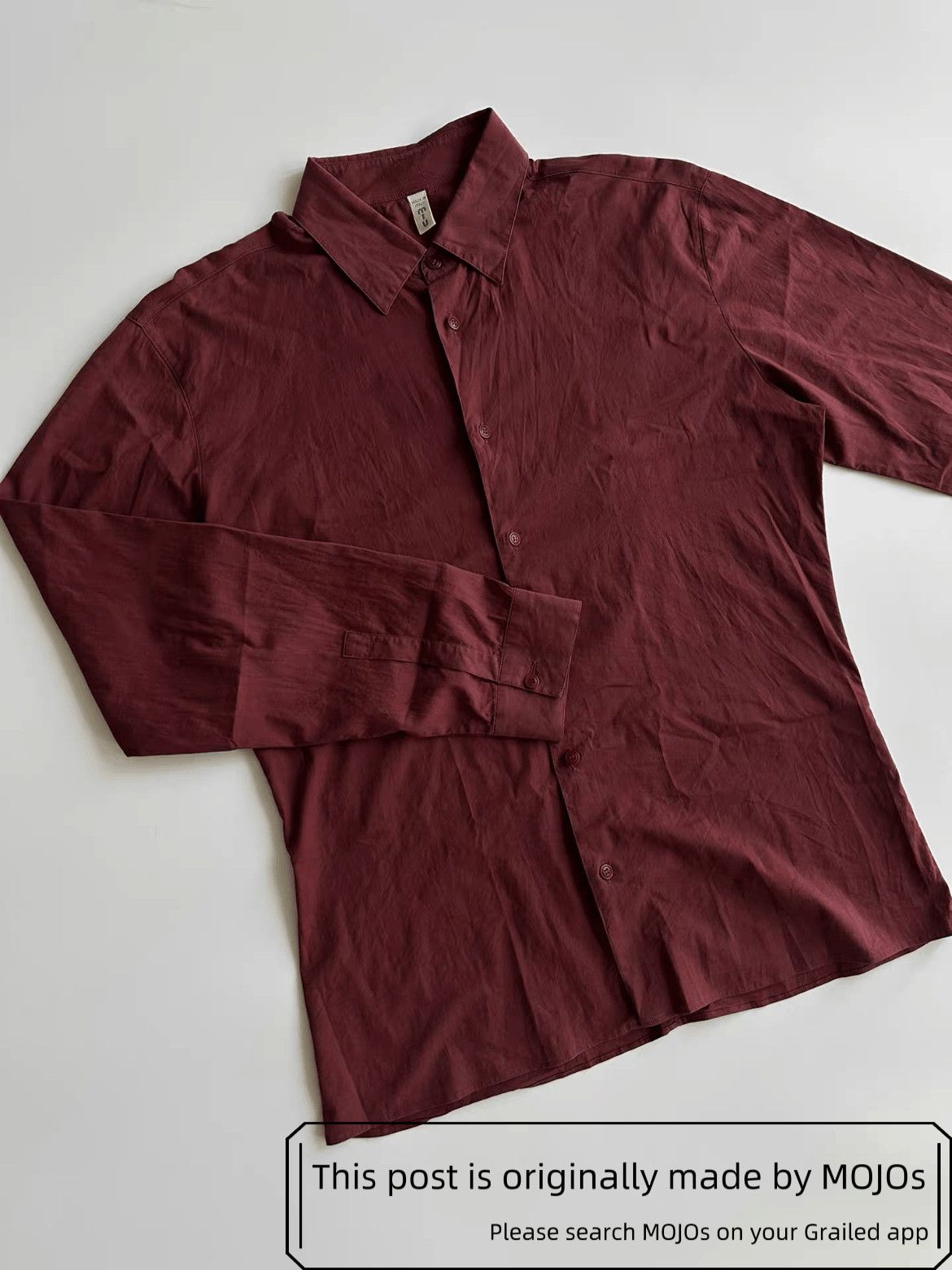 Miu Miu Sz 41 Miu Miu 00S Vintage Brick Brown Shirt mojos Size US L / EU 52-54 / 3 - 1 Thumbnail
