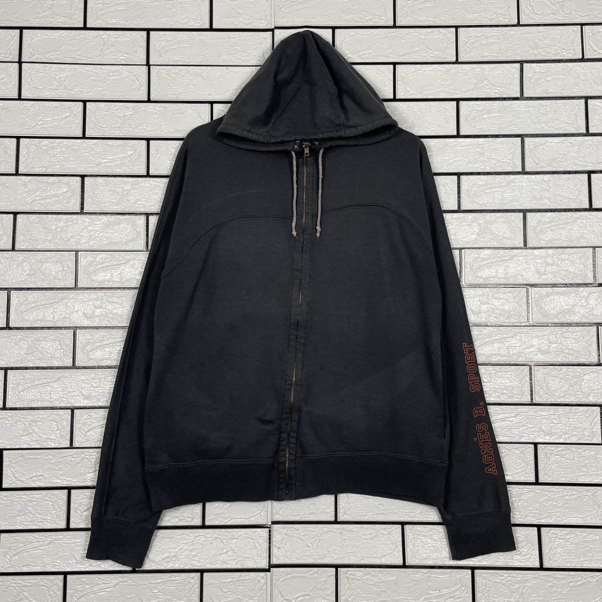 agnes b. Vintage Agnes B Sport Zipper Hoodie Size US M / EU 48-50 / 2 - 1 Thumbnail