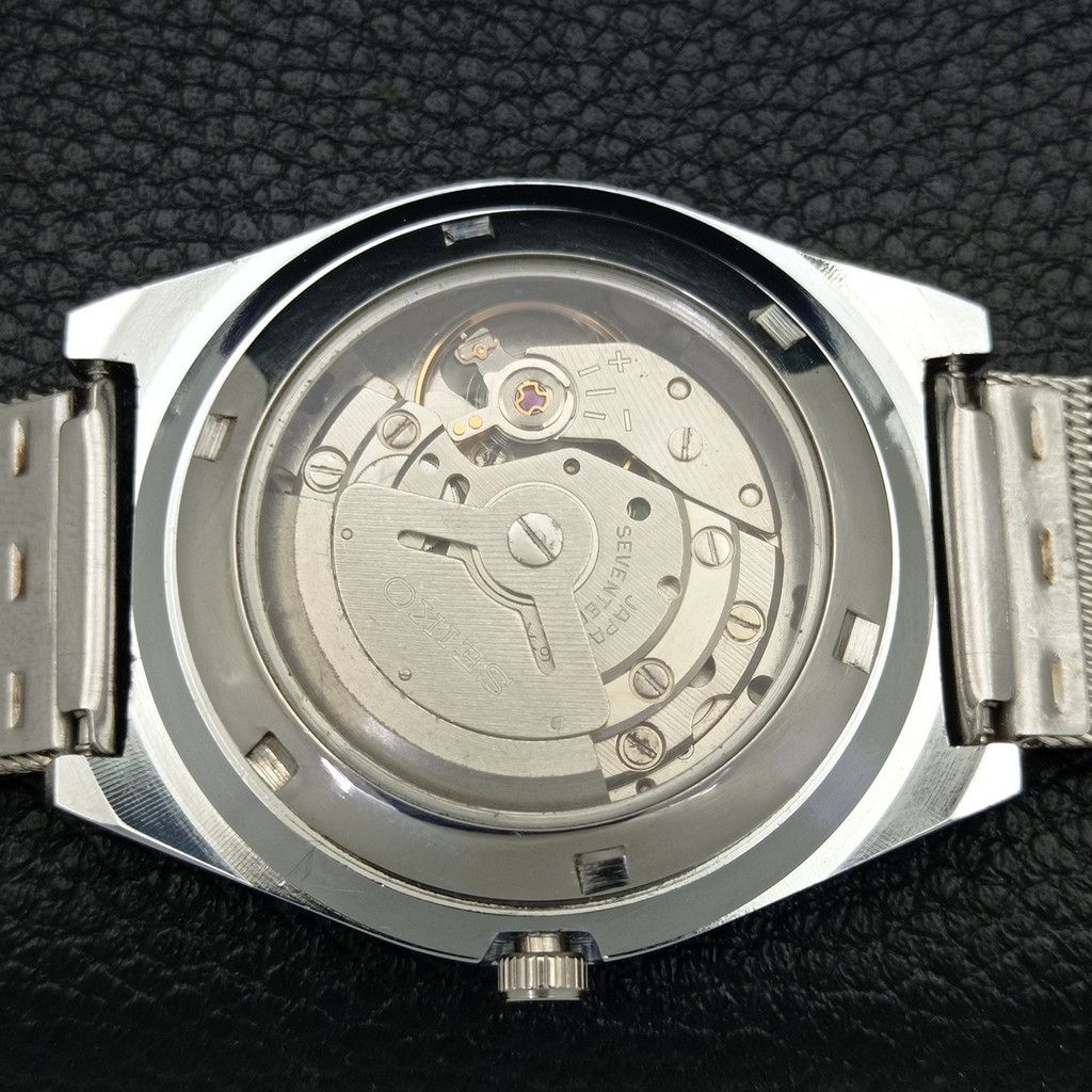 Seiko REFURBISHED VINTAGE SEIKO 5 AUTO JAPAN MENS WATCH a440205 Size 38 - 7 Thumbnail