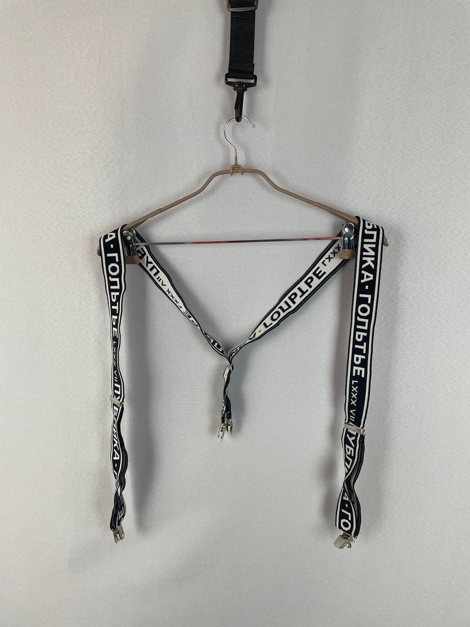 Jean Paul Gaultier Jean Paul Gaultier Belt PUBLICA 1986 Suspenders AW/1996 Size ONE SIZE - 2 Thumbnail