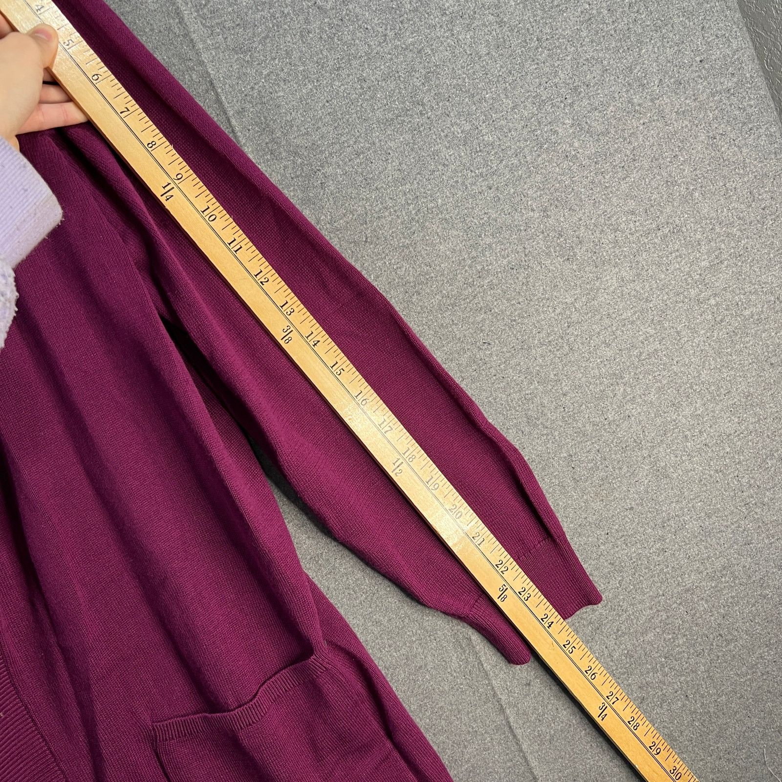 Other Belle by Kim Gravel Can't Stop Wearing It Cardigan Rich Size L / US 10 / IT 46 - 6 Thumbnail