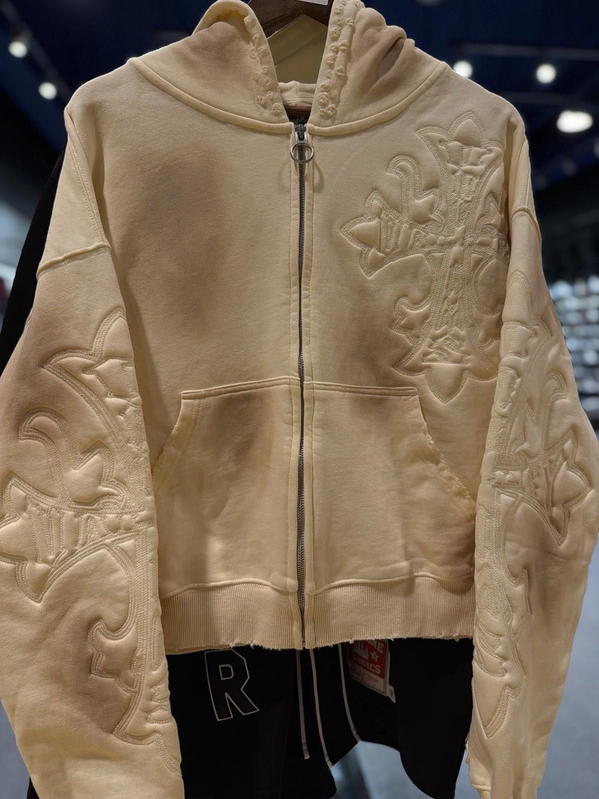 Vale Small - Vale Zip Up Carver Cross Hoodie Authentic Valley Tan Size US S / EU 44-46 / 1 - 7 Thumbnail