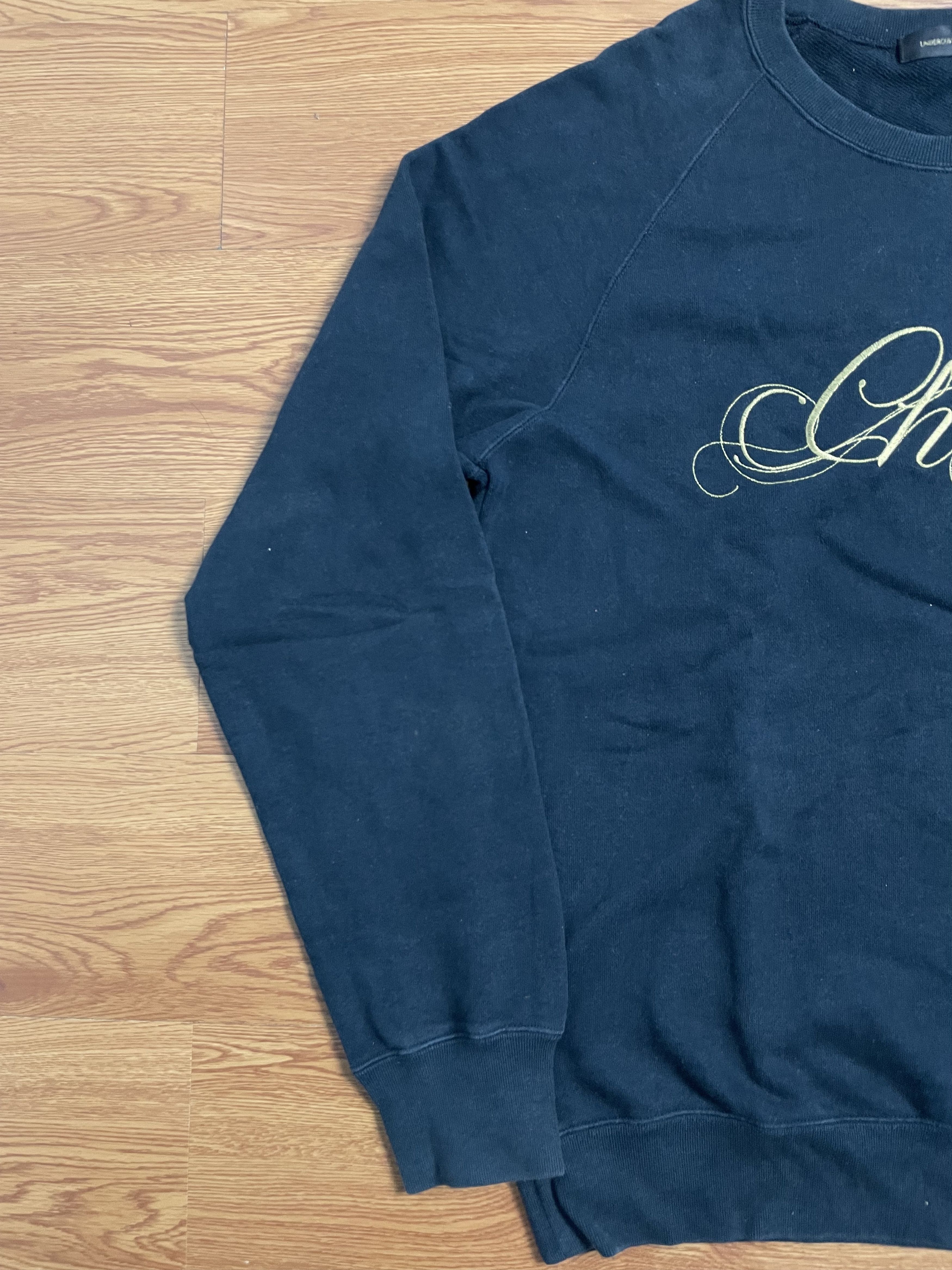 Undercover Undercover “CHAOS” Script Embroidered Sweatshirt Size US M / EU 48-50 / 2 - 2 Thumbnail