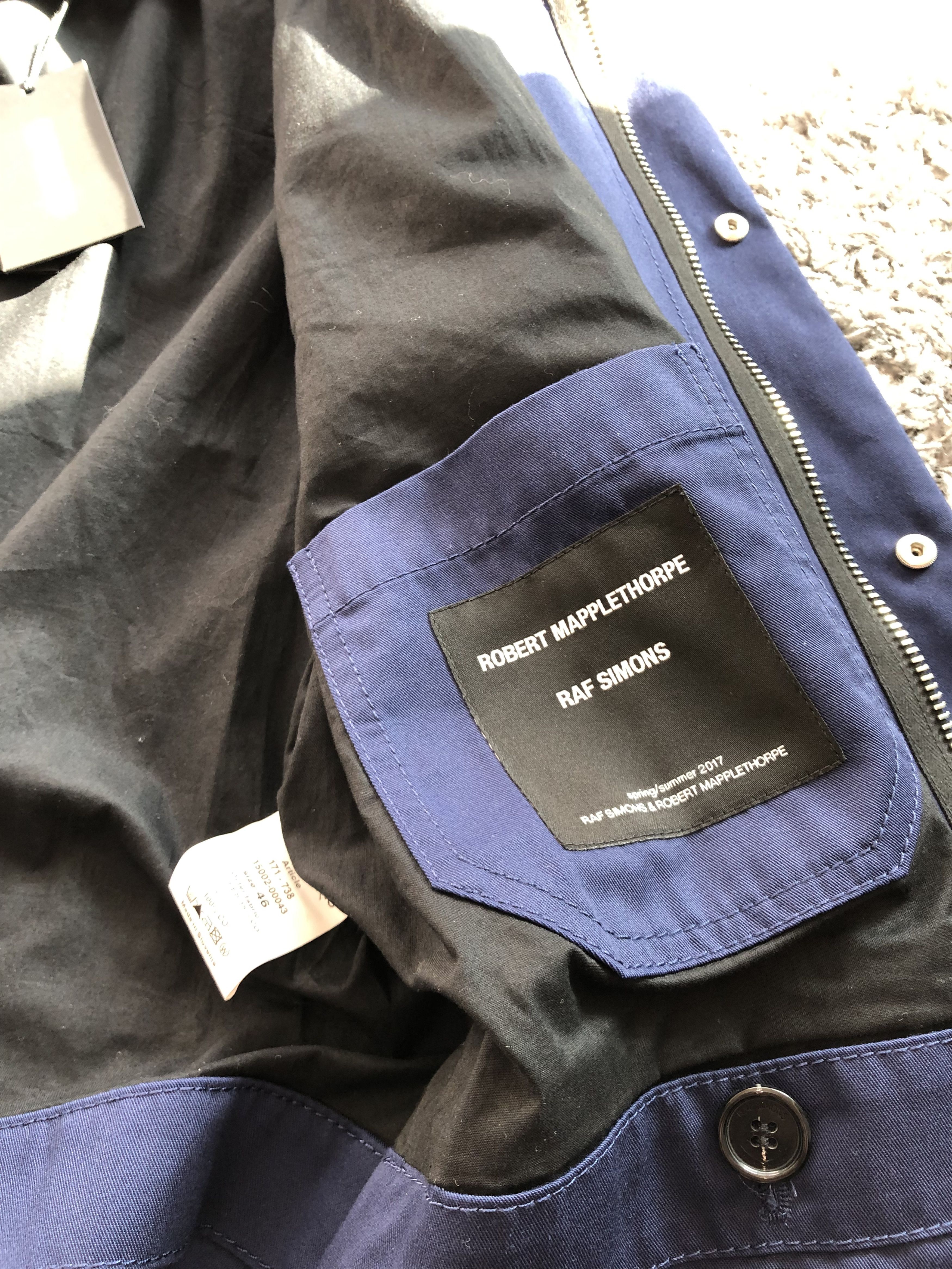 Raf Simons RAF SIMONS x ROBERT MAPPLETHORPE Oversized Parka (SS17) Size US S / EU 44-46 / 1 - 7 Thumbnail