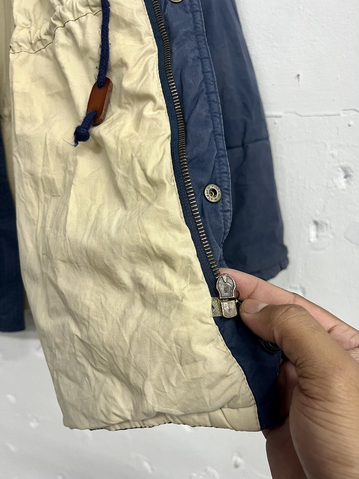 Giorgio Armani Rare 🔥 Vintage 80s Giorgio Armani Cotton Down Jacket Size US L / EU 52-54 / 3 - 16 Thumbnail
