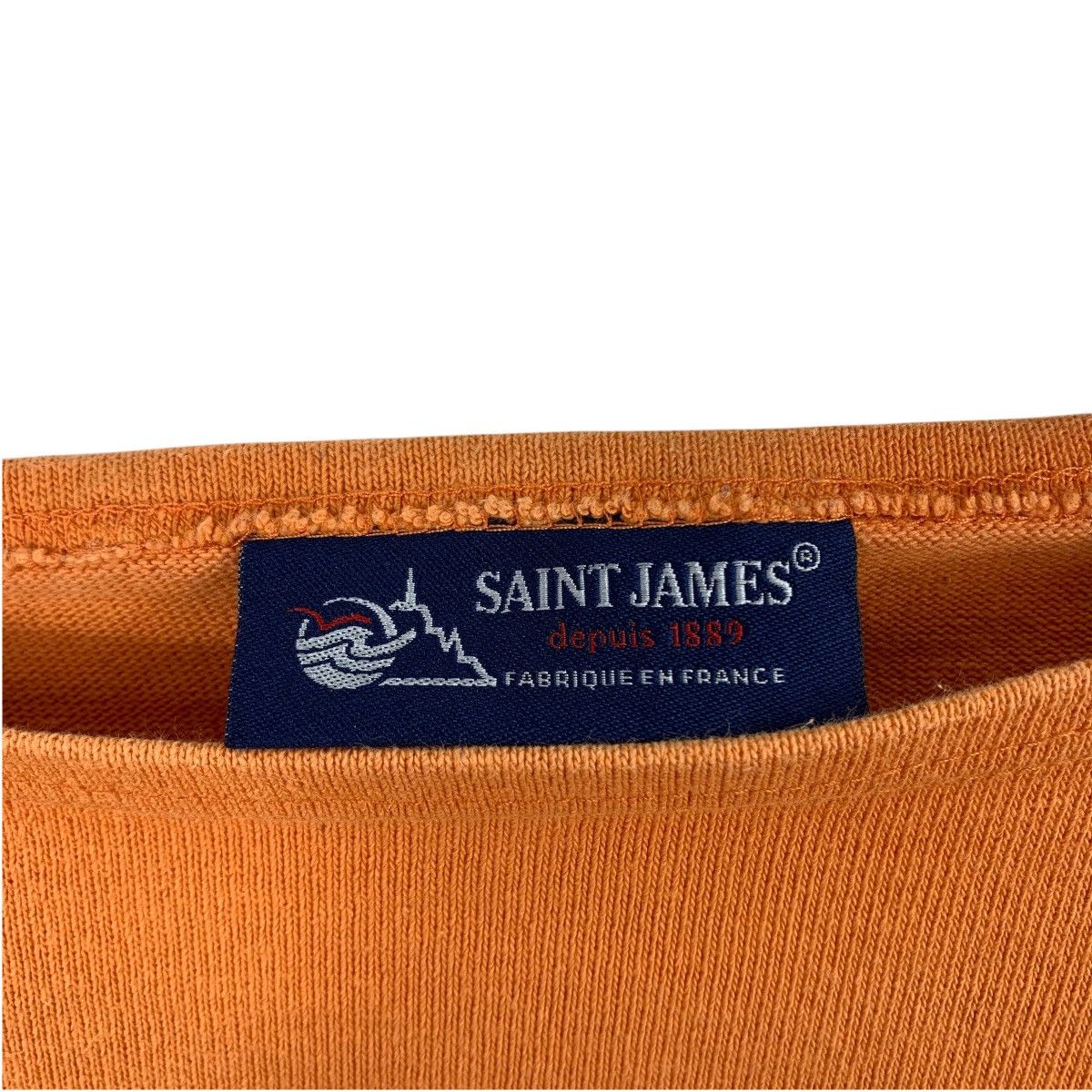 Saint James SAINT JAMES Depuis 1889 France Plain Long Sleeve Tshirt Size US S / EU 44-46 / 1 - 5 Thumbnail