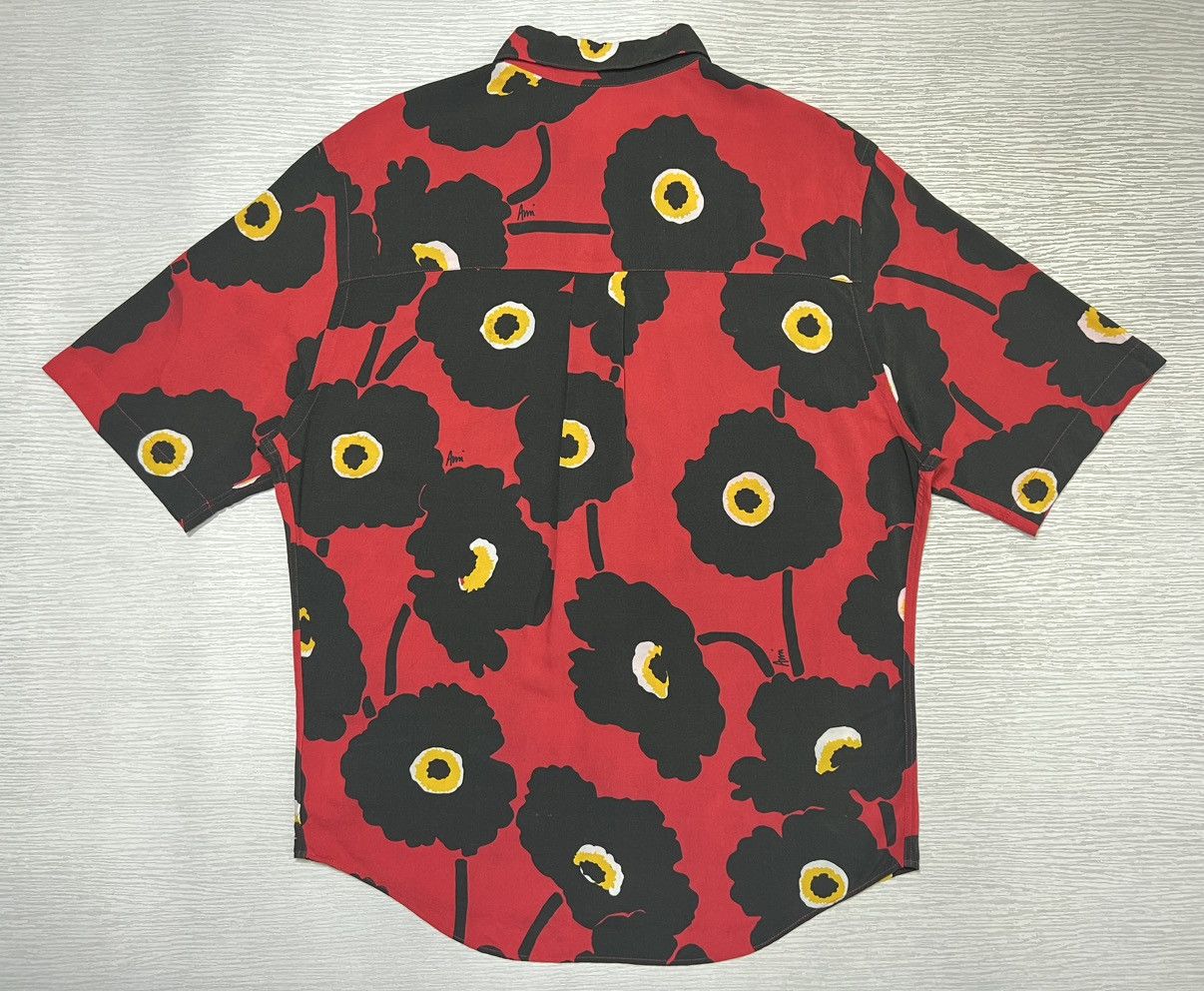 AMI AMI Paris - Floral Print Vacation Shirt Size US M / EU 48-50 / 2 - 3 Thumbnail