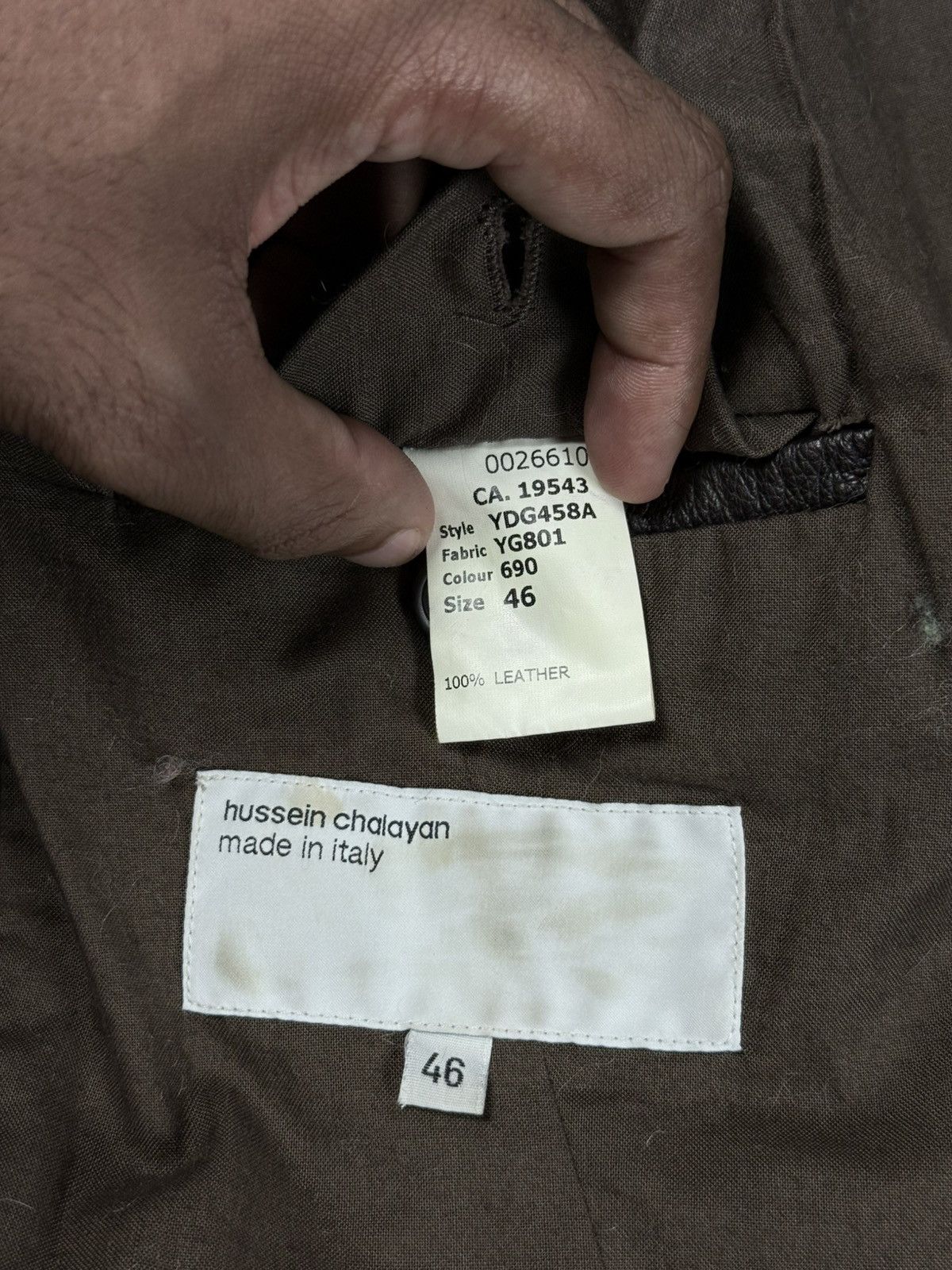 Hussein Chalayan Hussein Chalayan - AW03 Moto Jacket Size US L / EU 52-54 / 3 - 6 Thumbnail